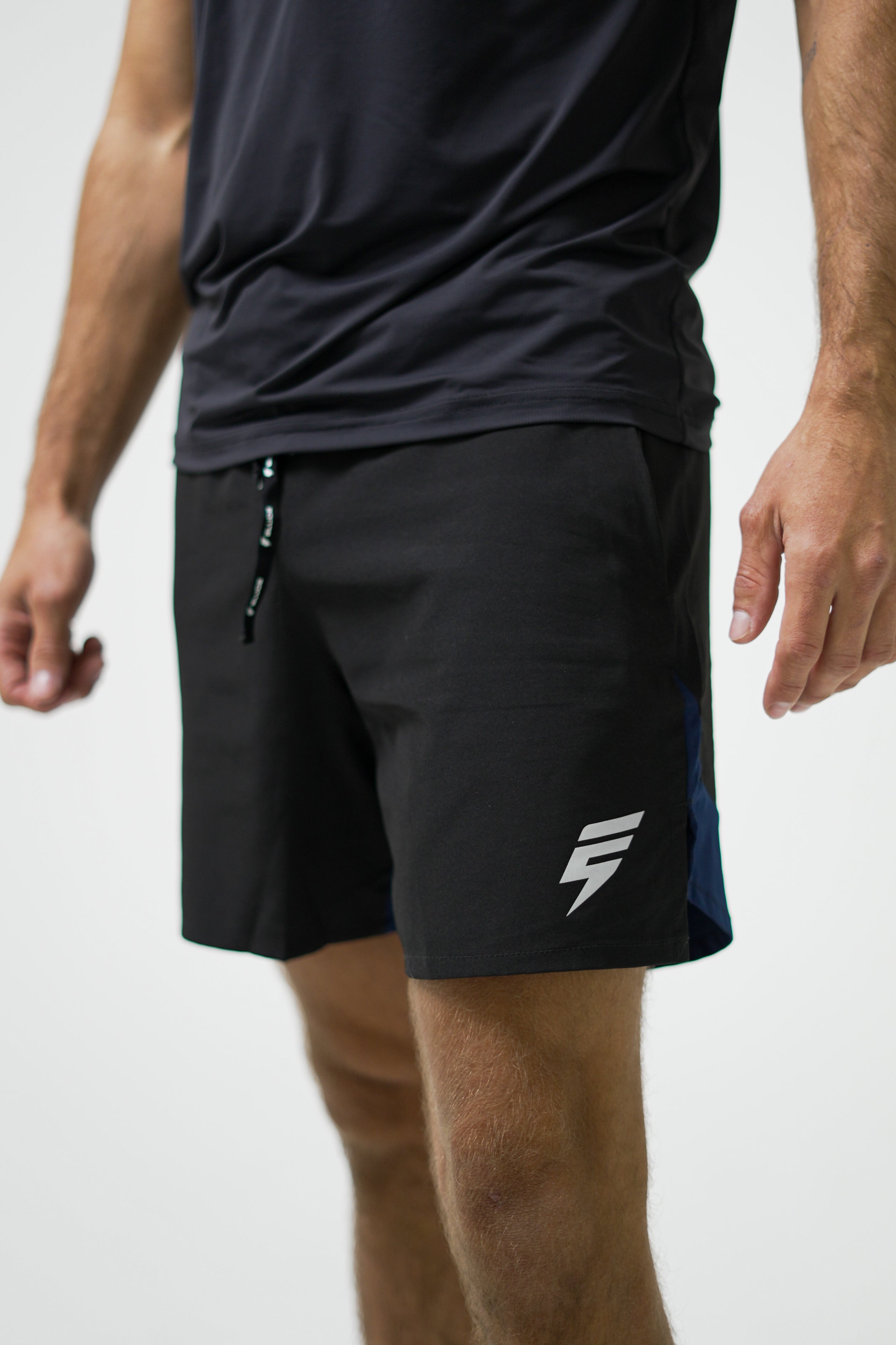 TRACK JACKET SET - BLACK/NAVY
