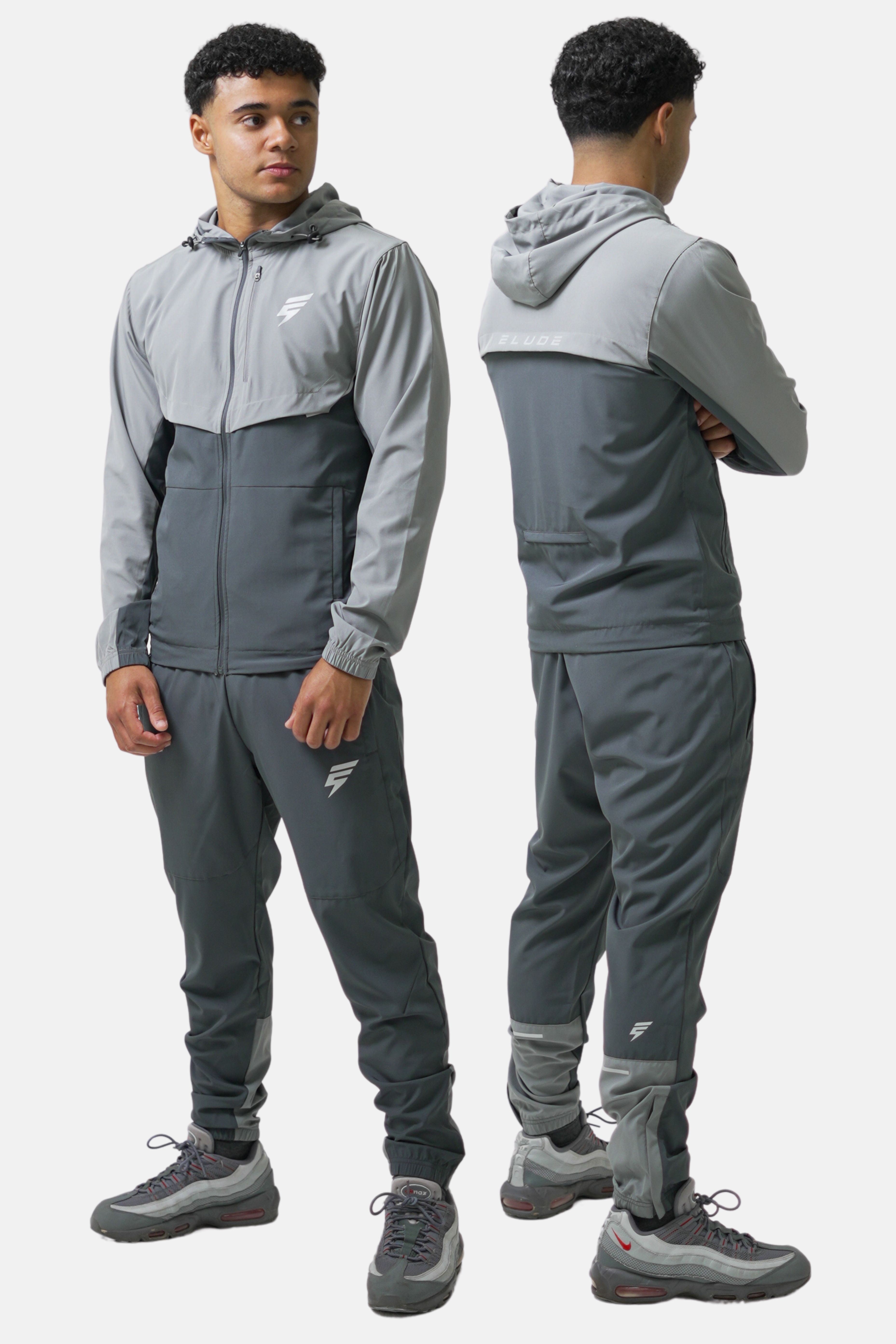 TRACK TRACKSUIT - COAL/LIGHT GREY