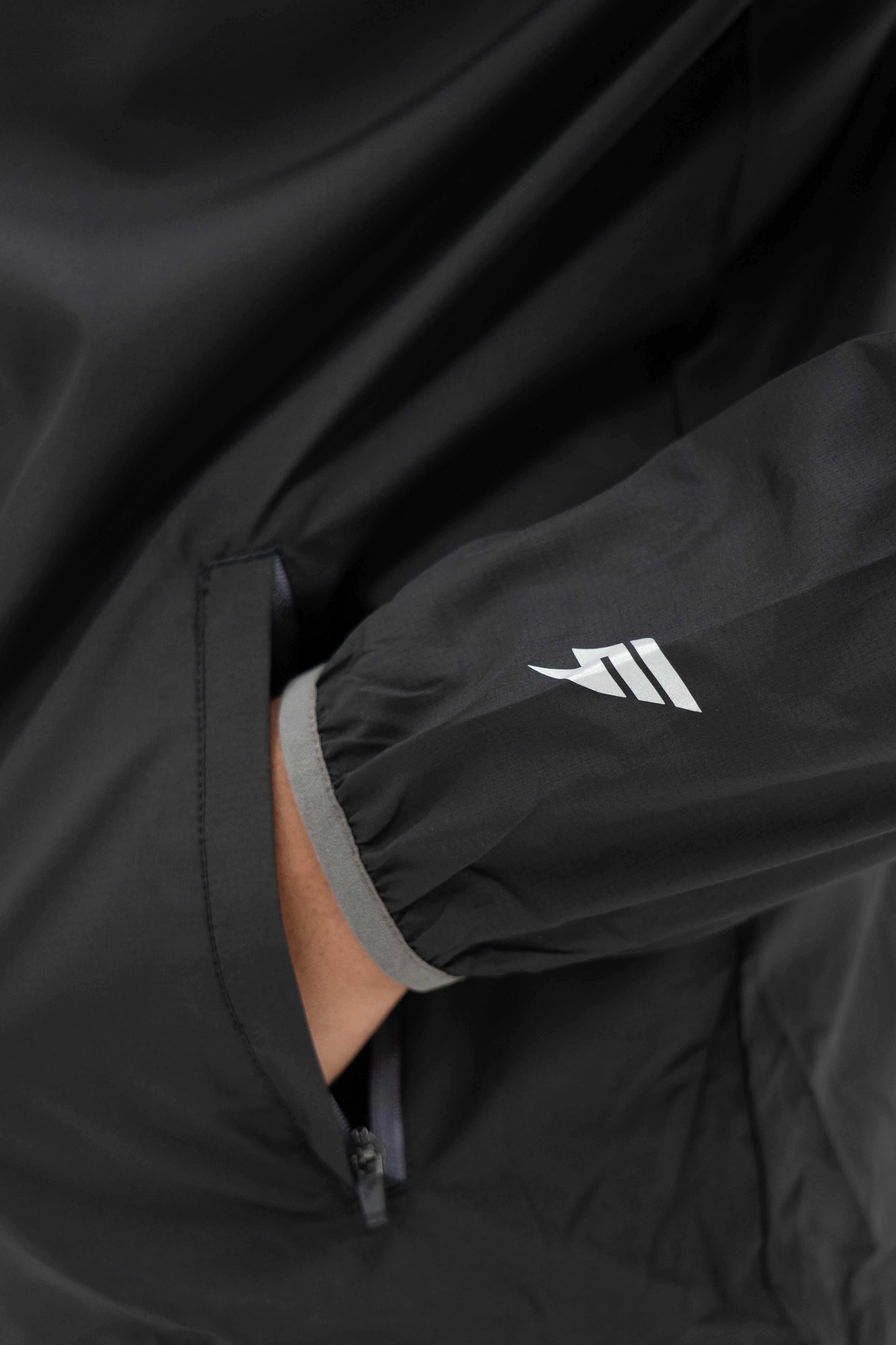 VENT WINDBREAKER SET - BLACK/GREY/WHITE