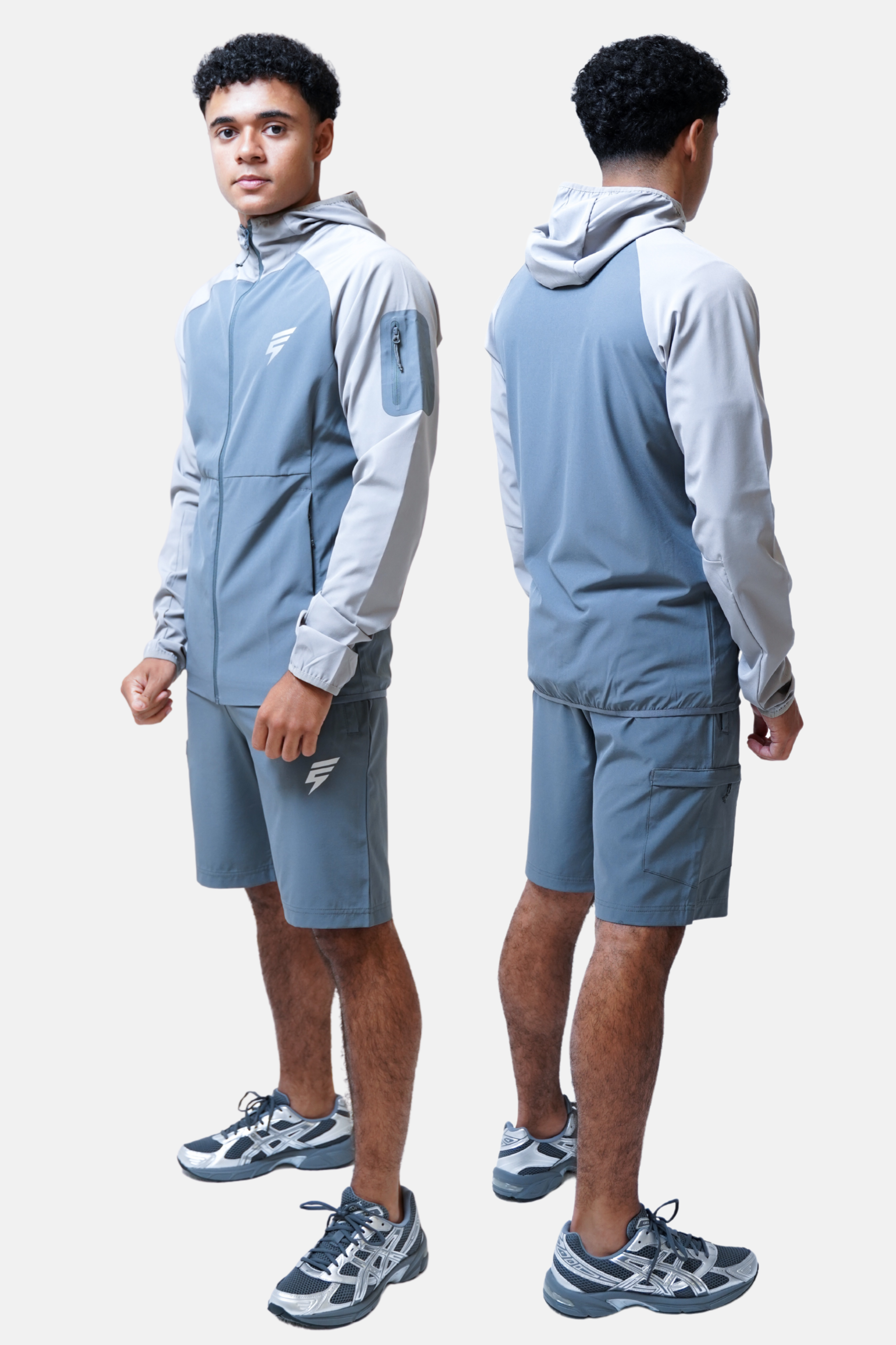 CORE JACKET SET - GREY/LIGHT GREY