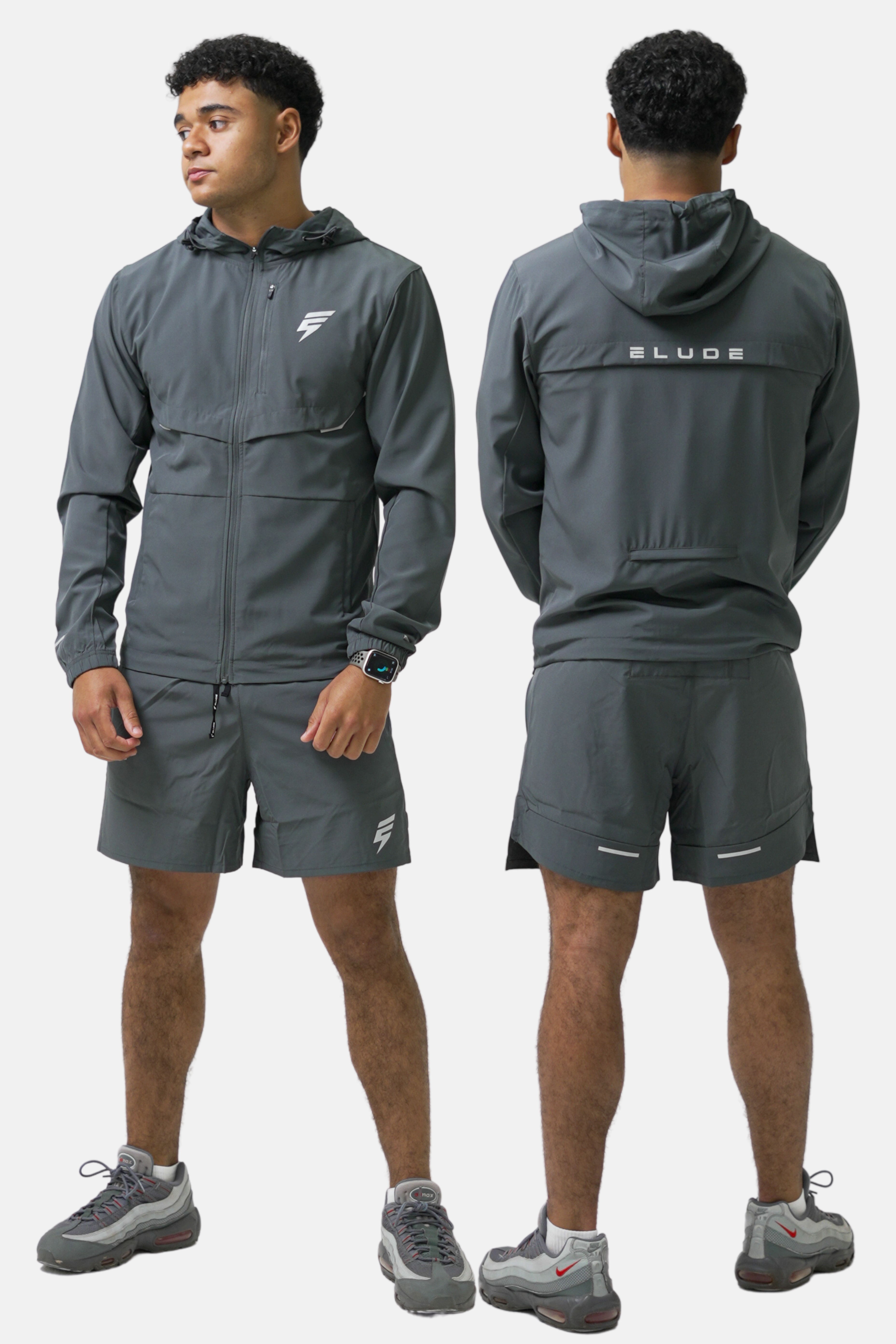 TRACK JACKET SET - COAL