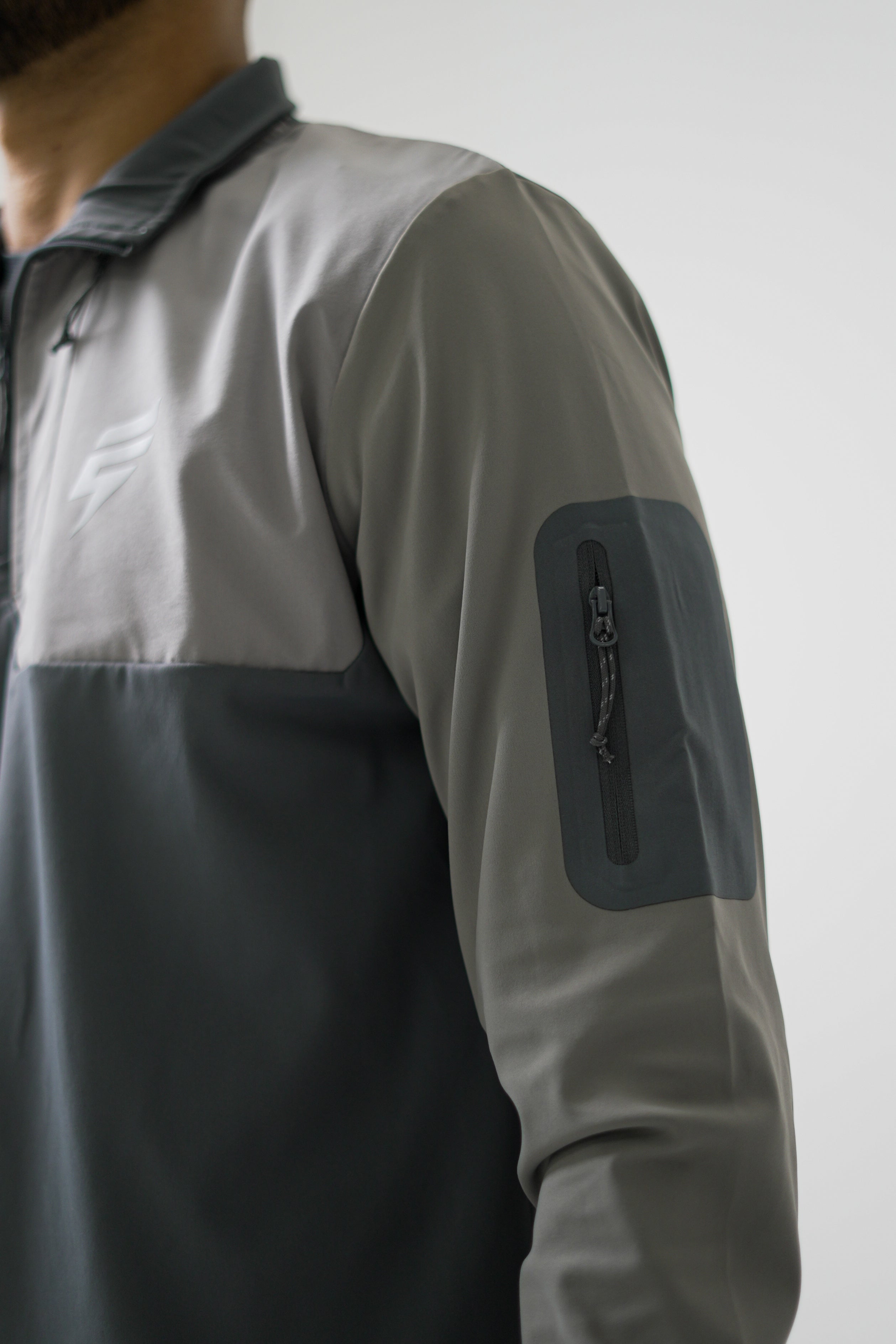 CORE 1/4 ZIP SET - GREY/LIGHT GREY