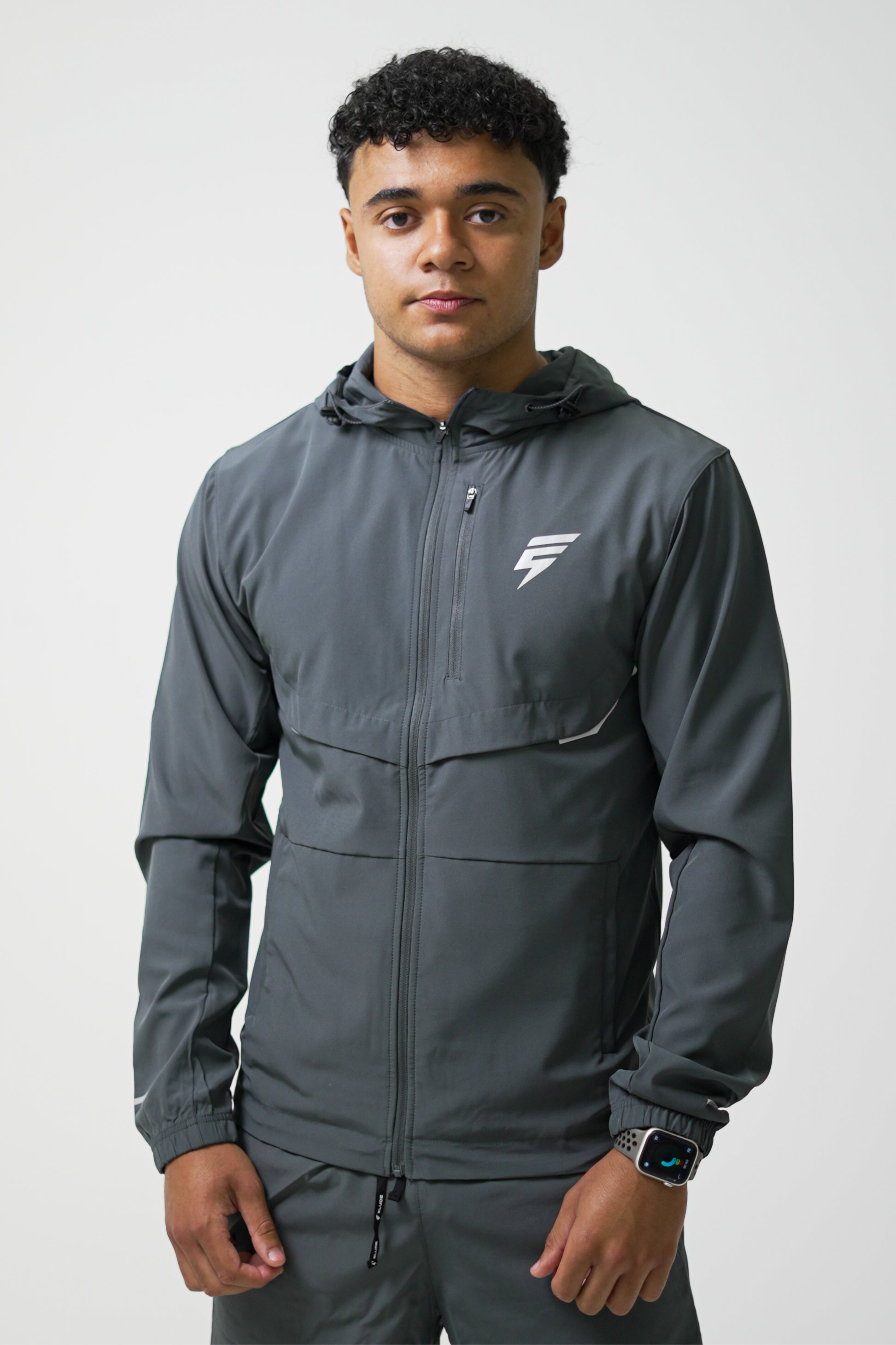 TRACK JACKET - COAL