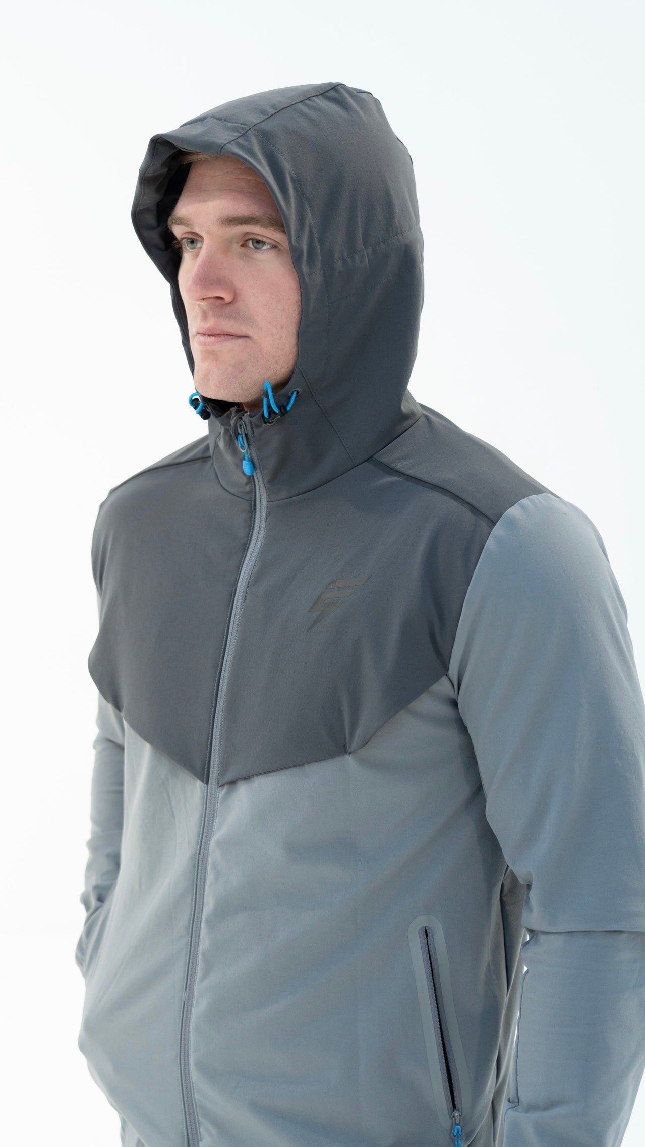 GHOST TRACKSUIT - LIGHT GREY/COAL/BLUE