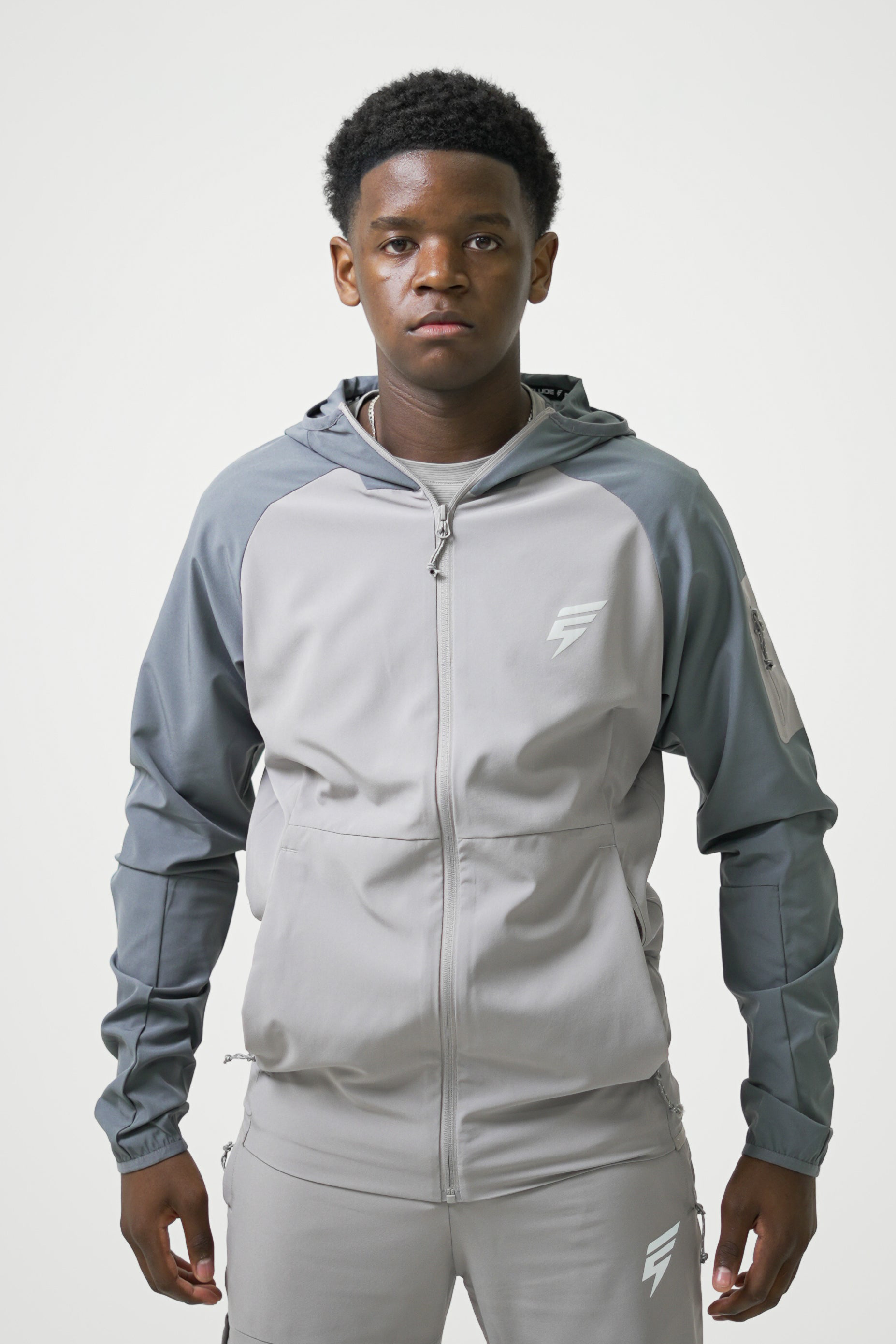 CORE 2.0 JACKET - LIGHT GREY/GREY