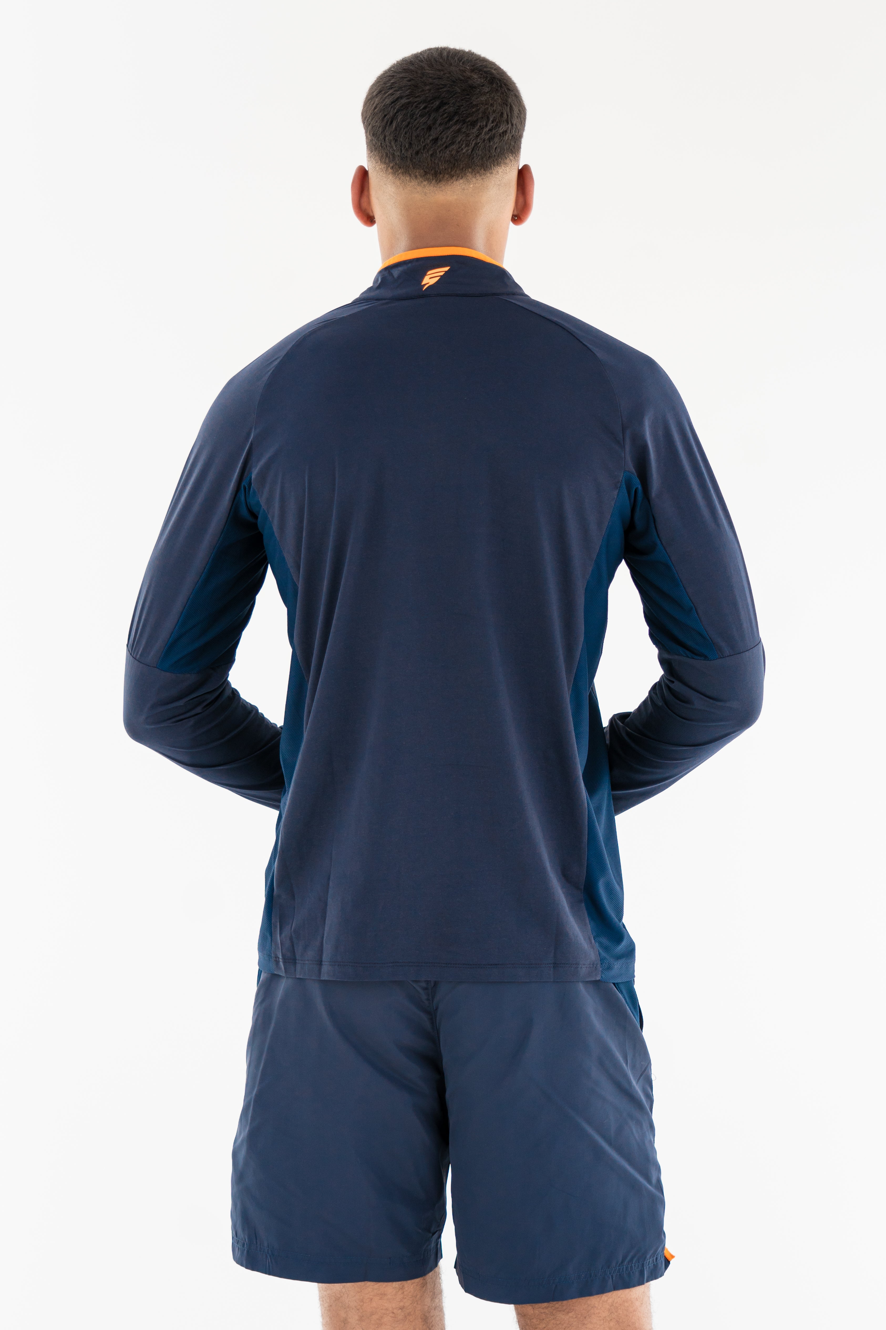 PRINT TRIO SET - NAVY/ORANGE