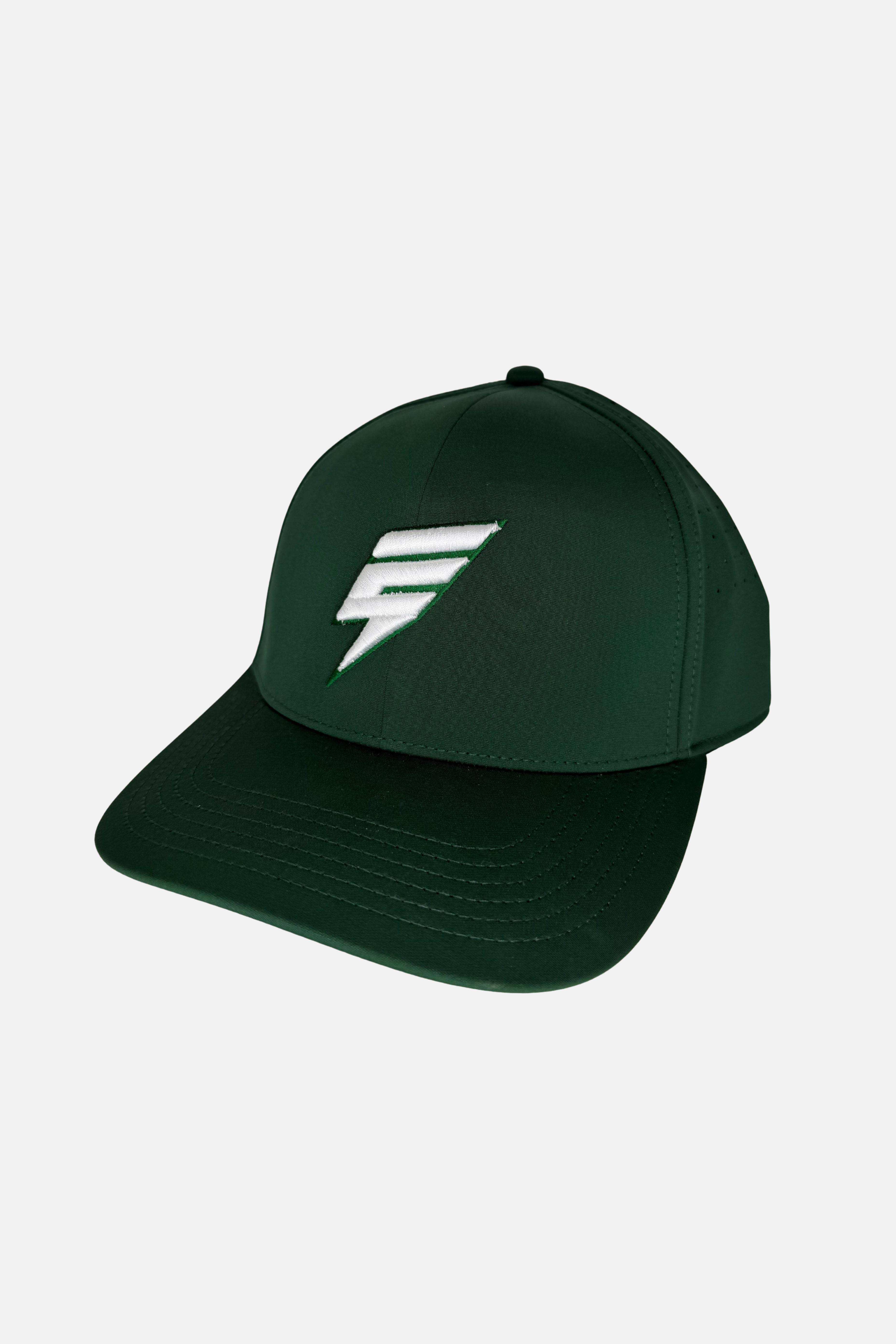 ELUDE AERO CAP - EMERALD GREEN/WHITE