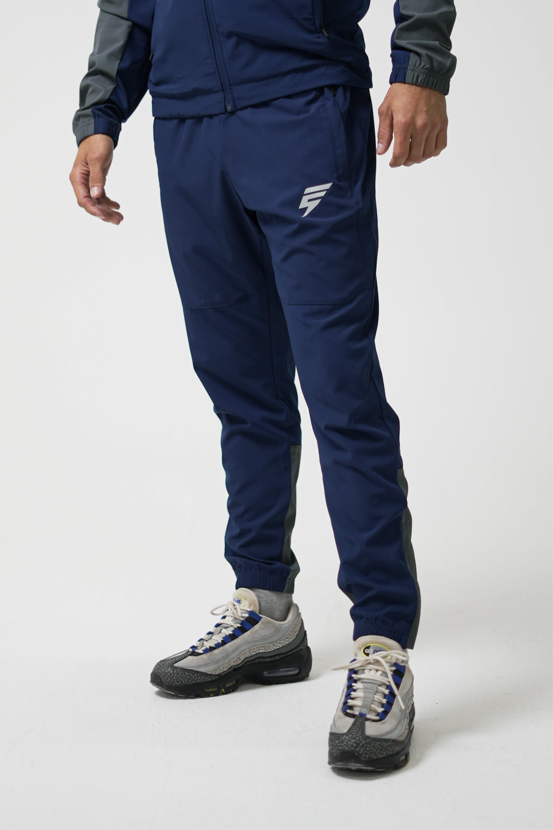 TRACK PANTS - NAVY/COAL