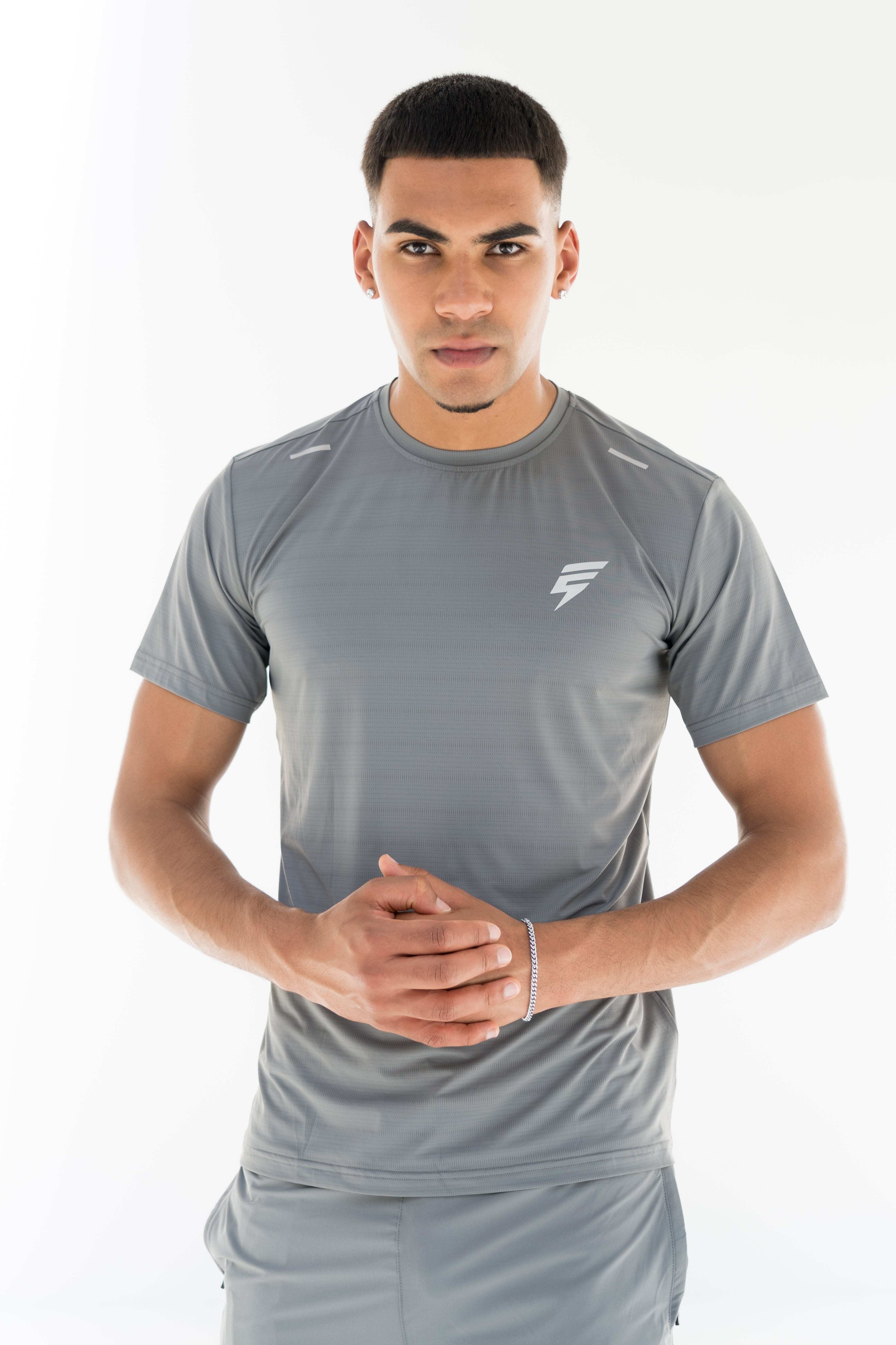 VENT TEE - GREY