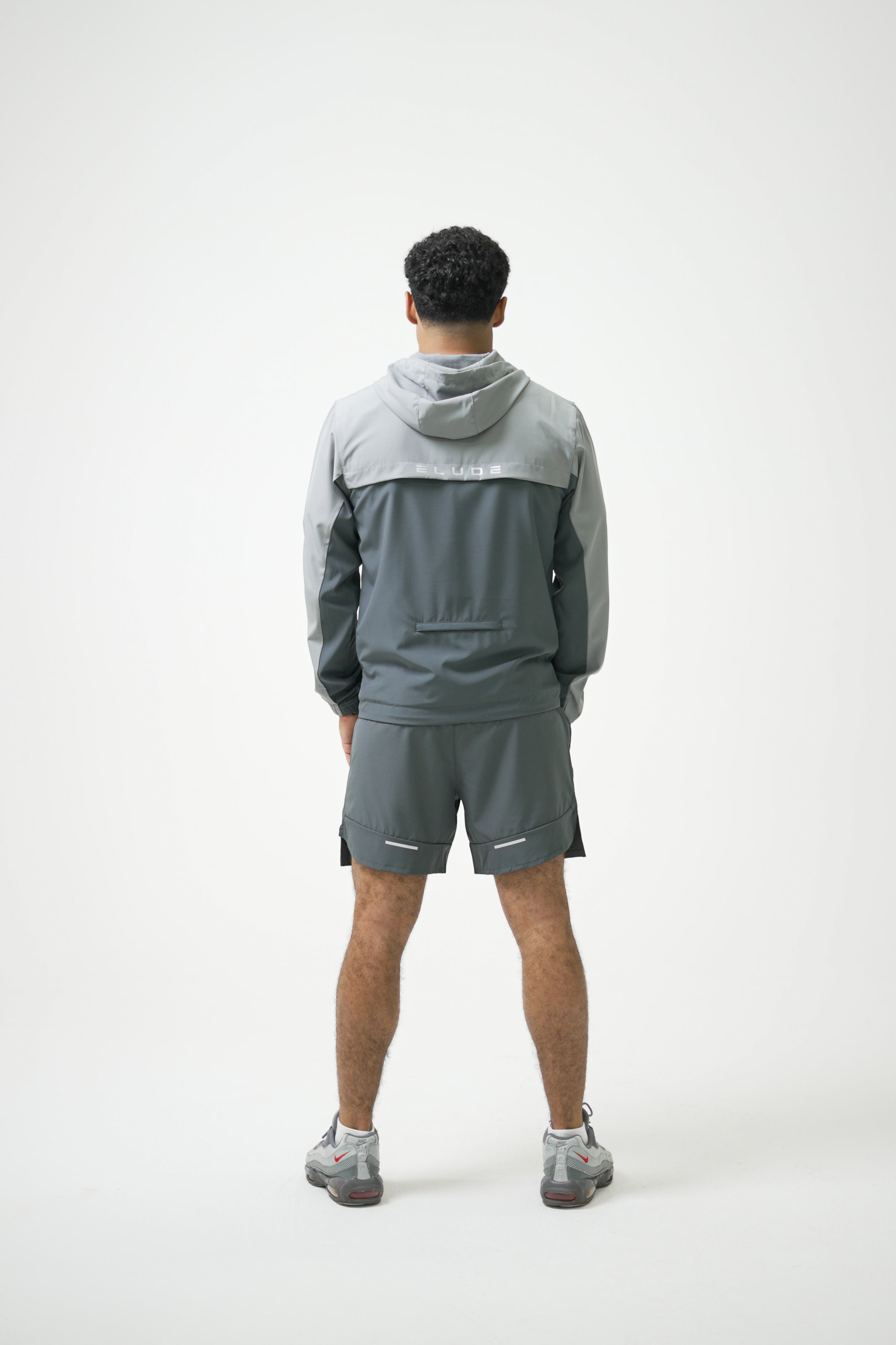 TRACK JACKET SET - COAL/LIGHT GREY