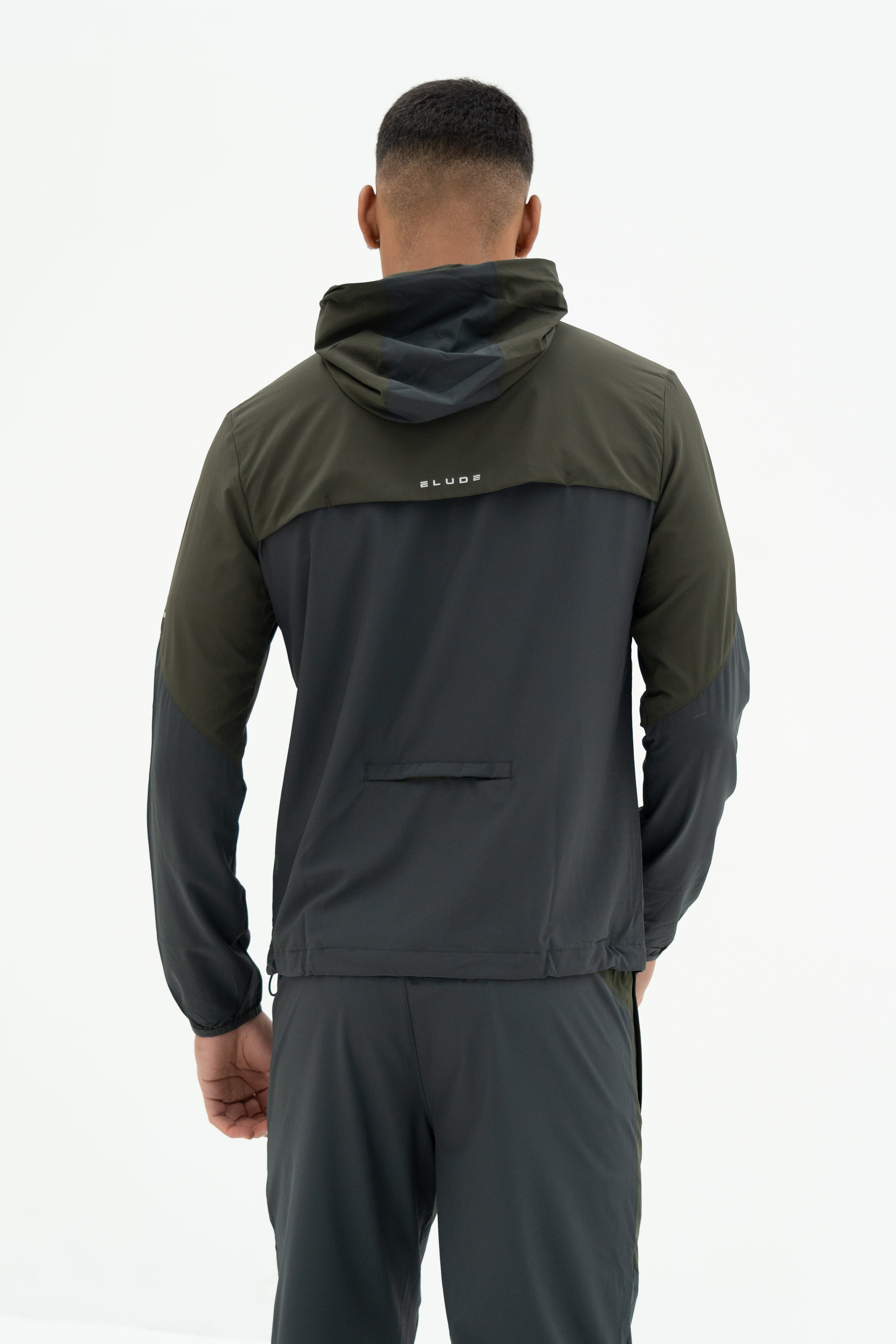 SPLIT TRACKSUIT - KHAKI/CHARCOAL