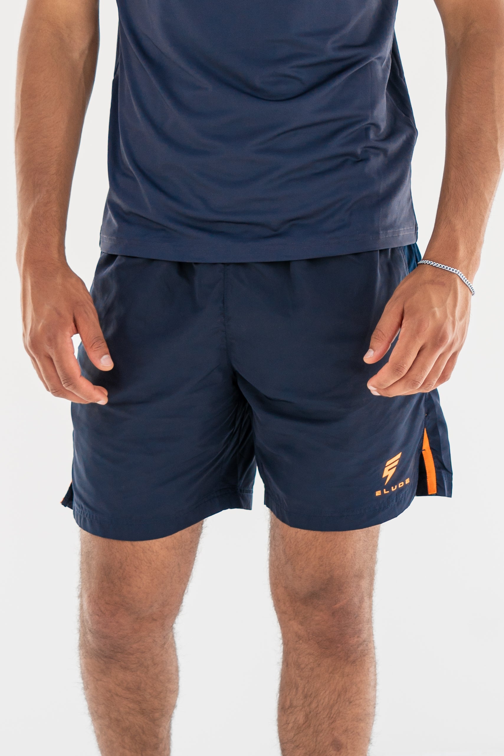 PRINT SET - NAVY/ORANGE