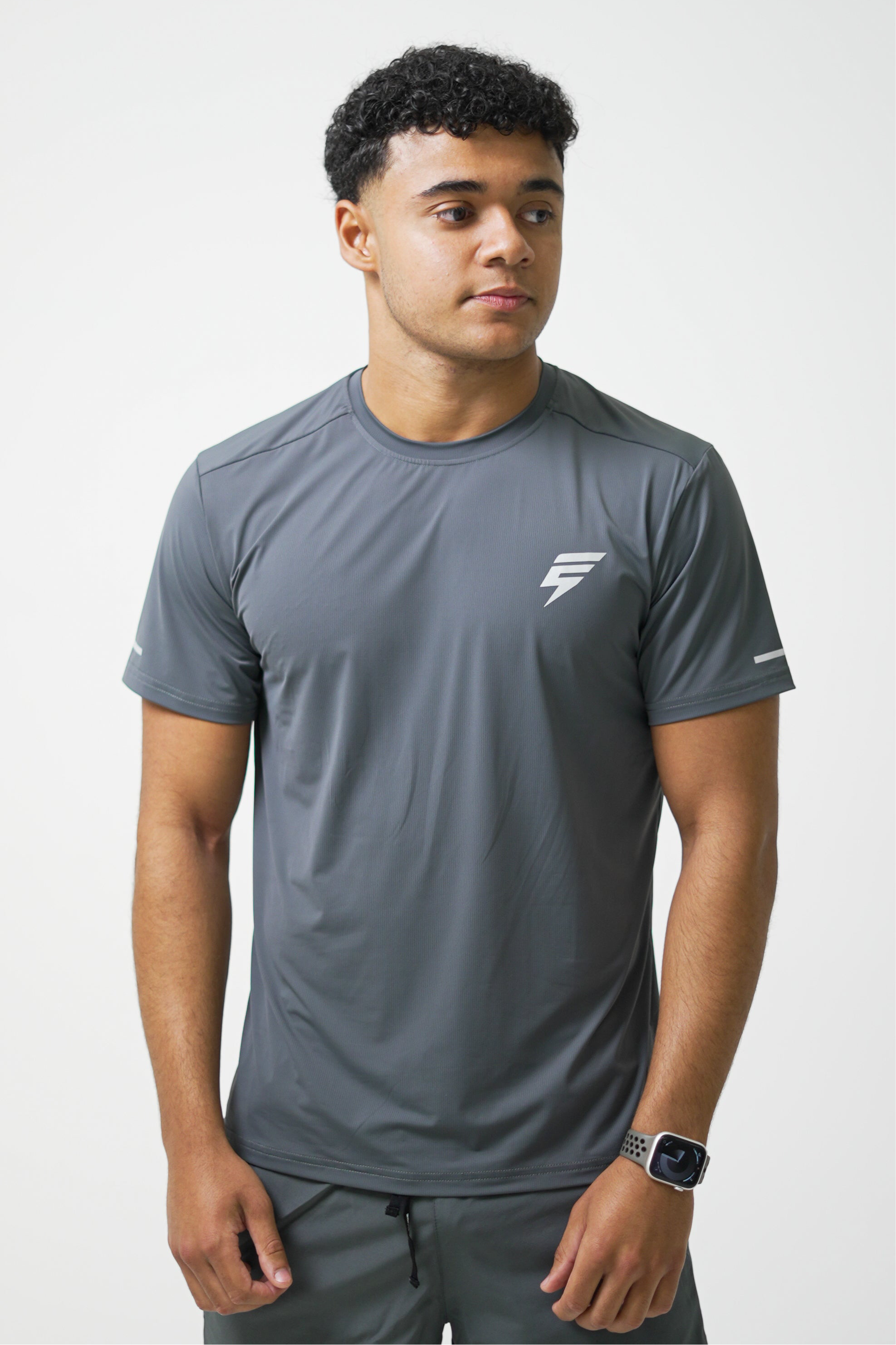 SPLIT TEE - COAL