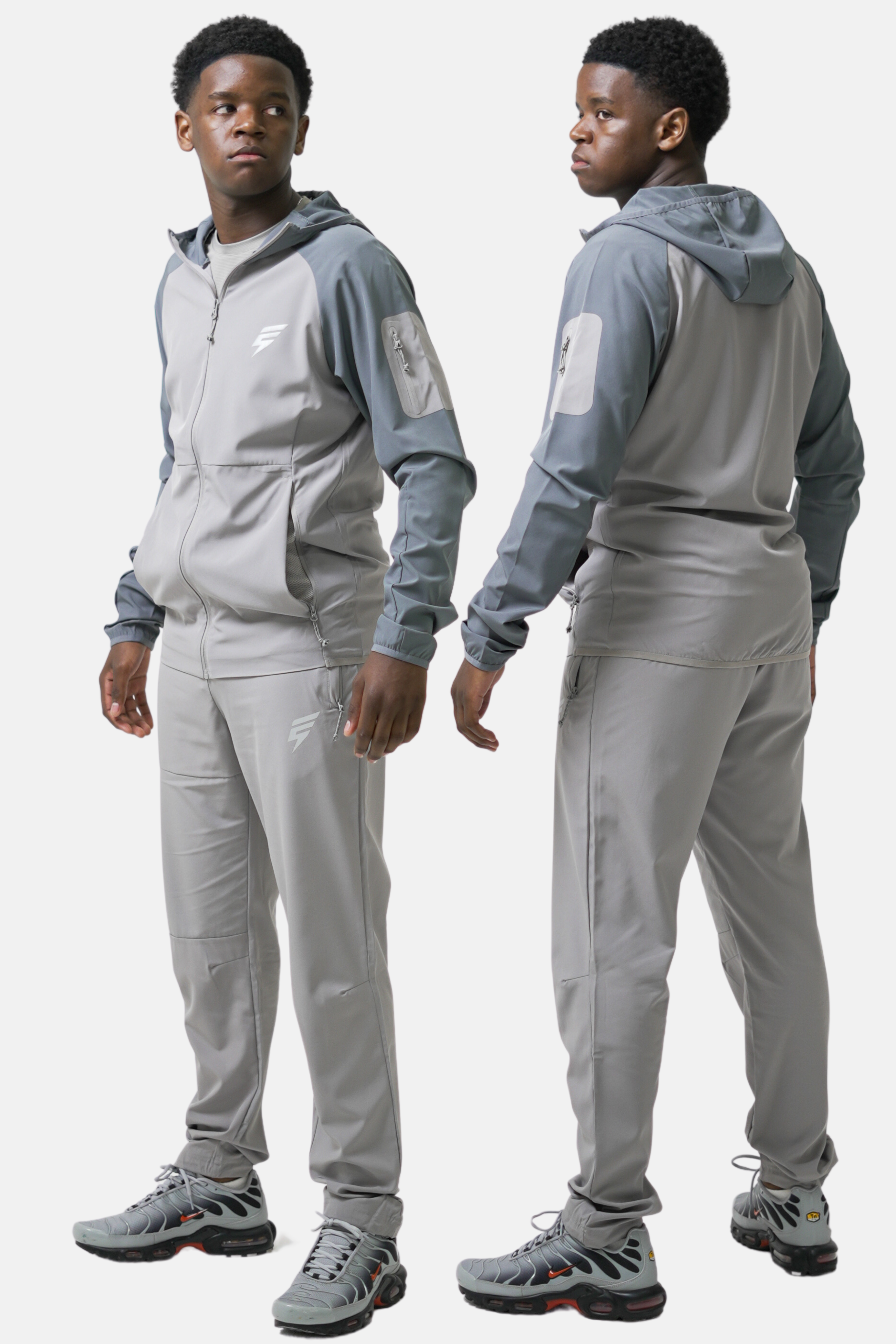 CORE 2.0 TRACKSUIT - LIGHT GREY/GREY