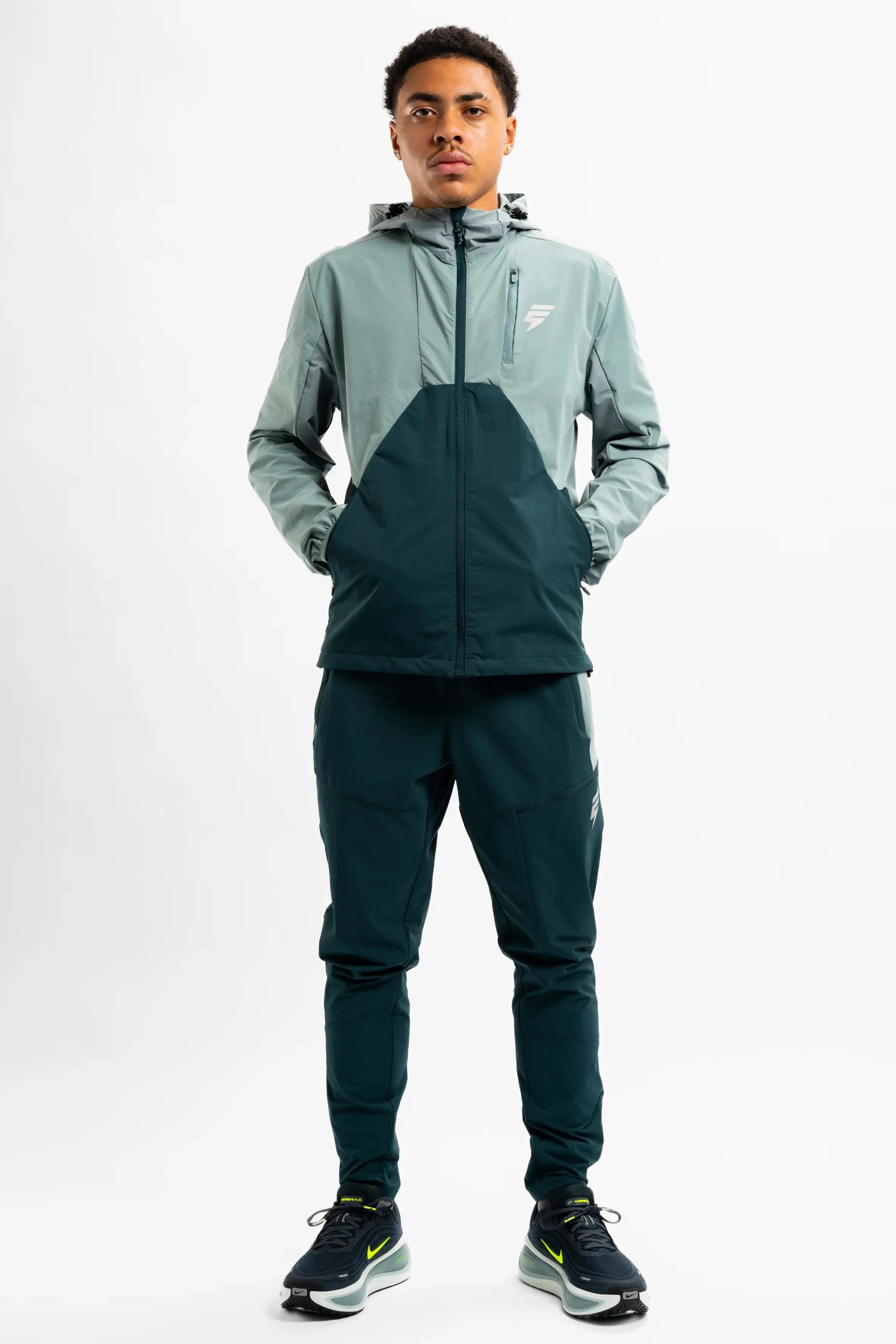 APEX TRACKSUIT - TEAL/FOREST GREEN/MINT