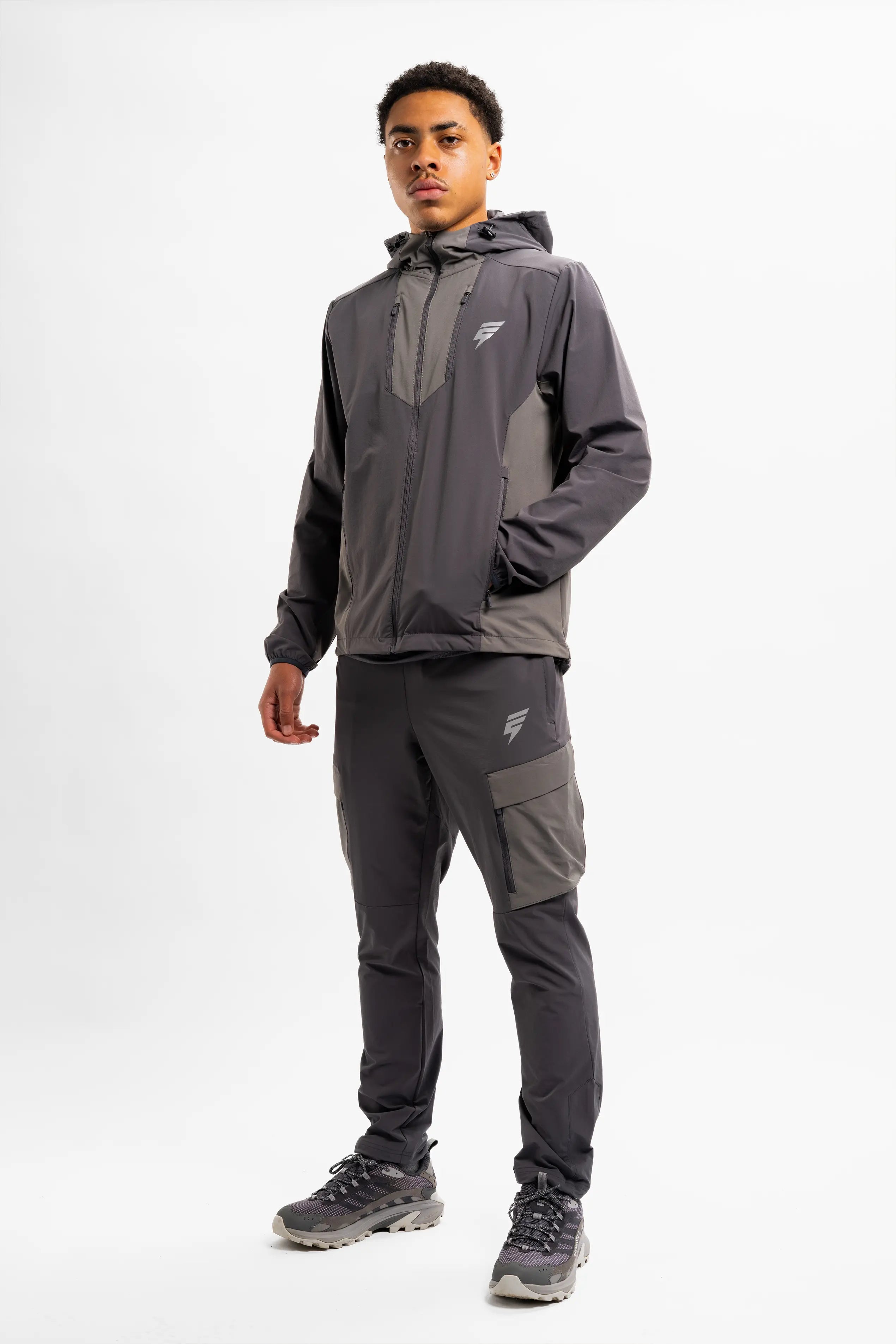 PEAK PANT - COAL/GREY