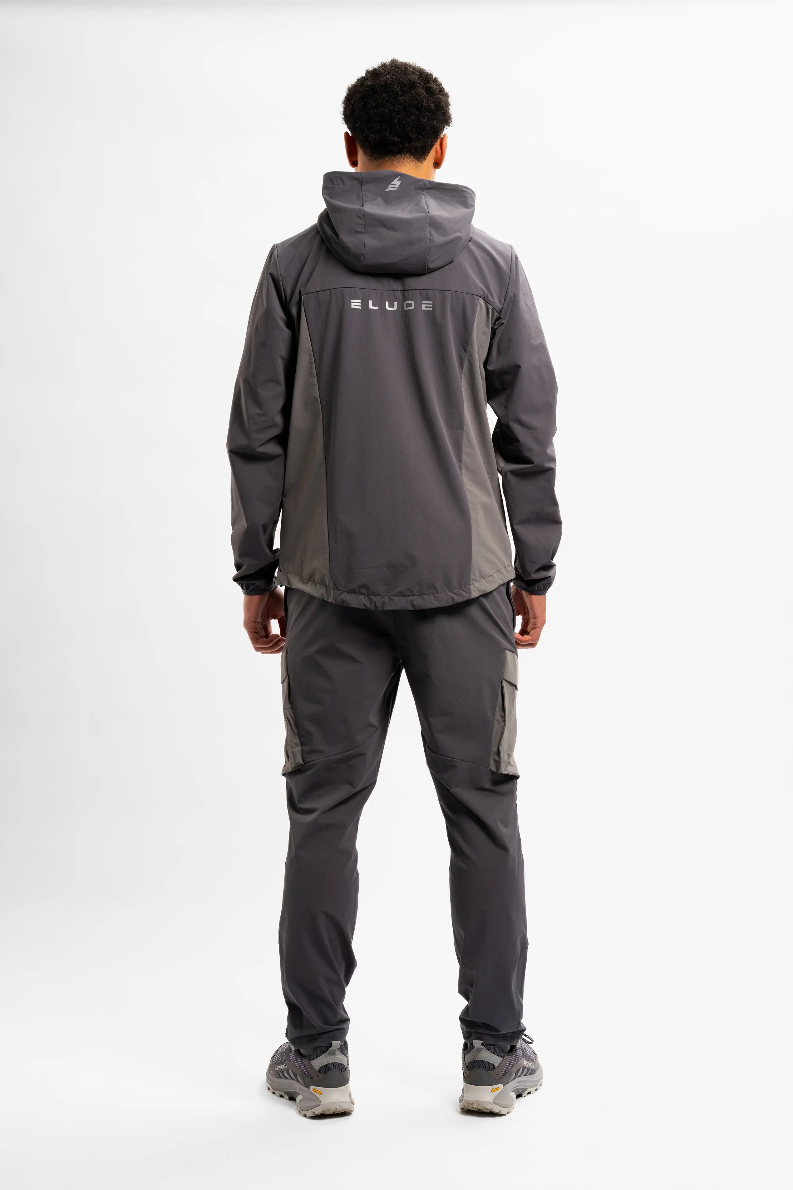 PEAK JACKET - COAL/GREY