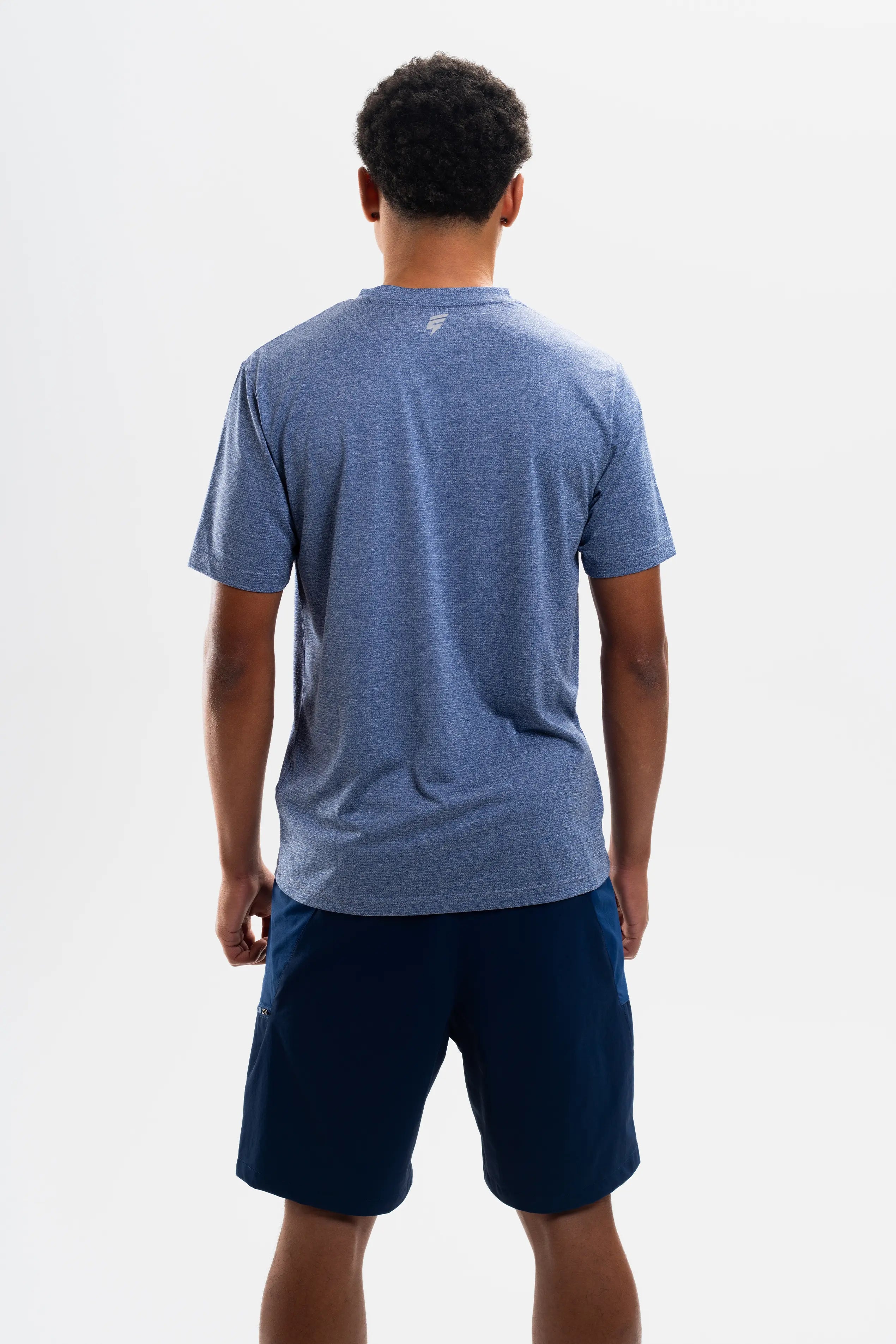 APEX TEE - BLUE/NAVY