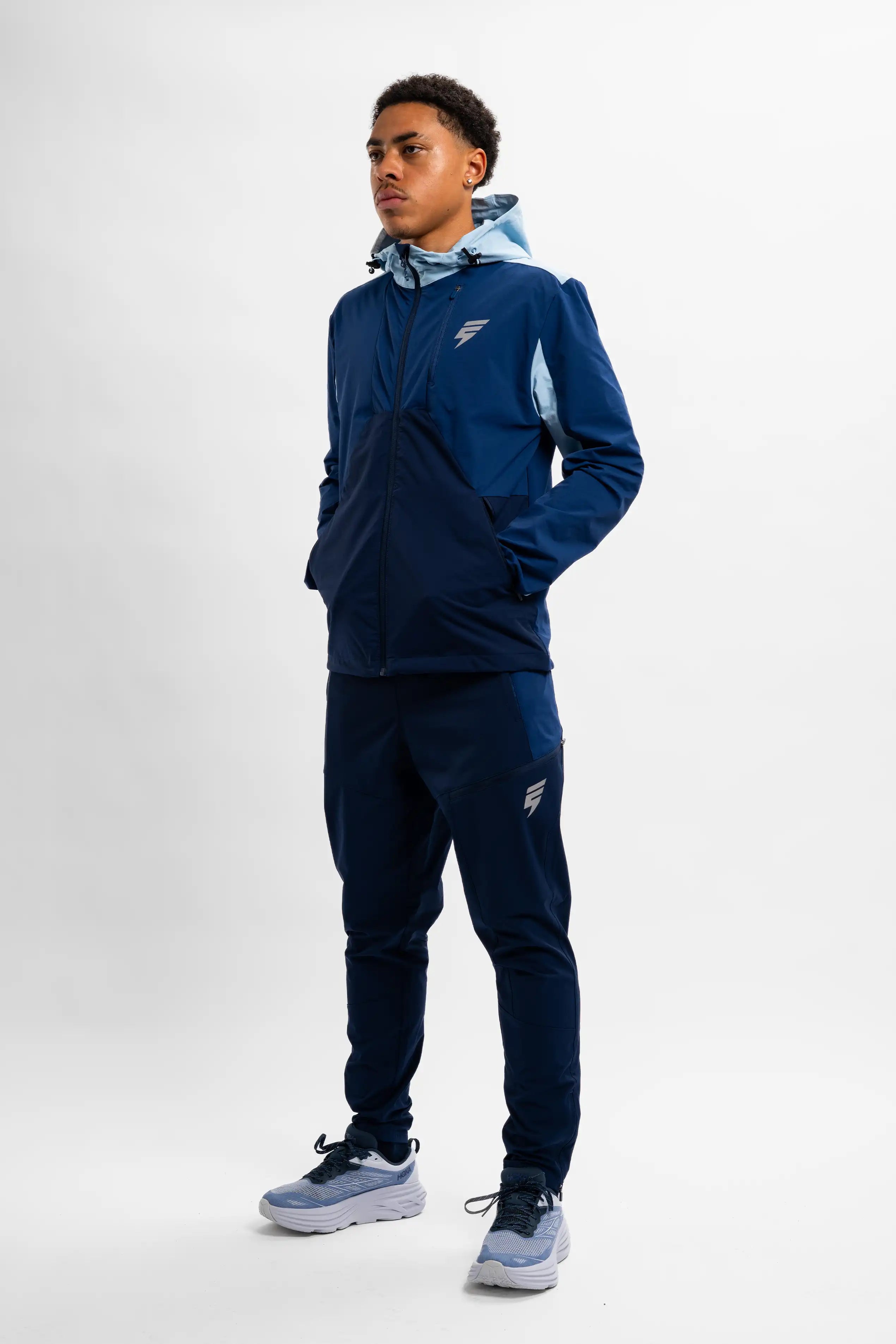 APEX JACKET - BLUE/NAVY/ICE