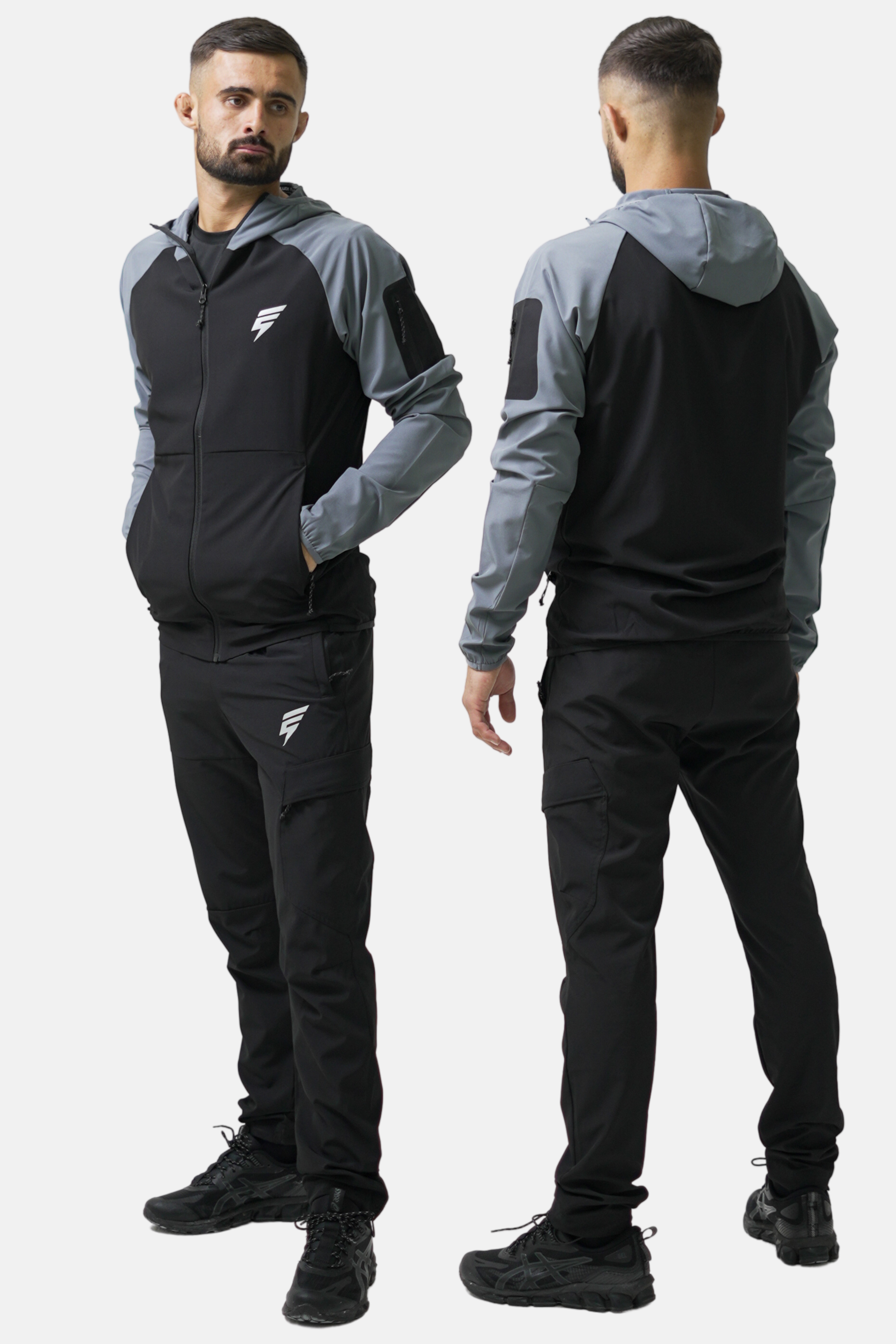 CORE 2.0 TRACKSUIT - BLACK/GREY