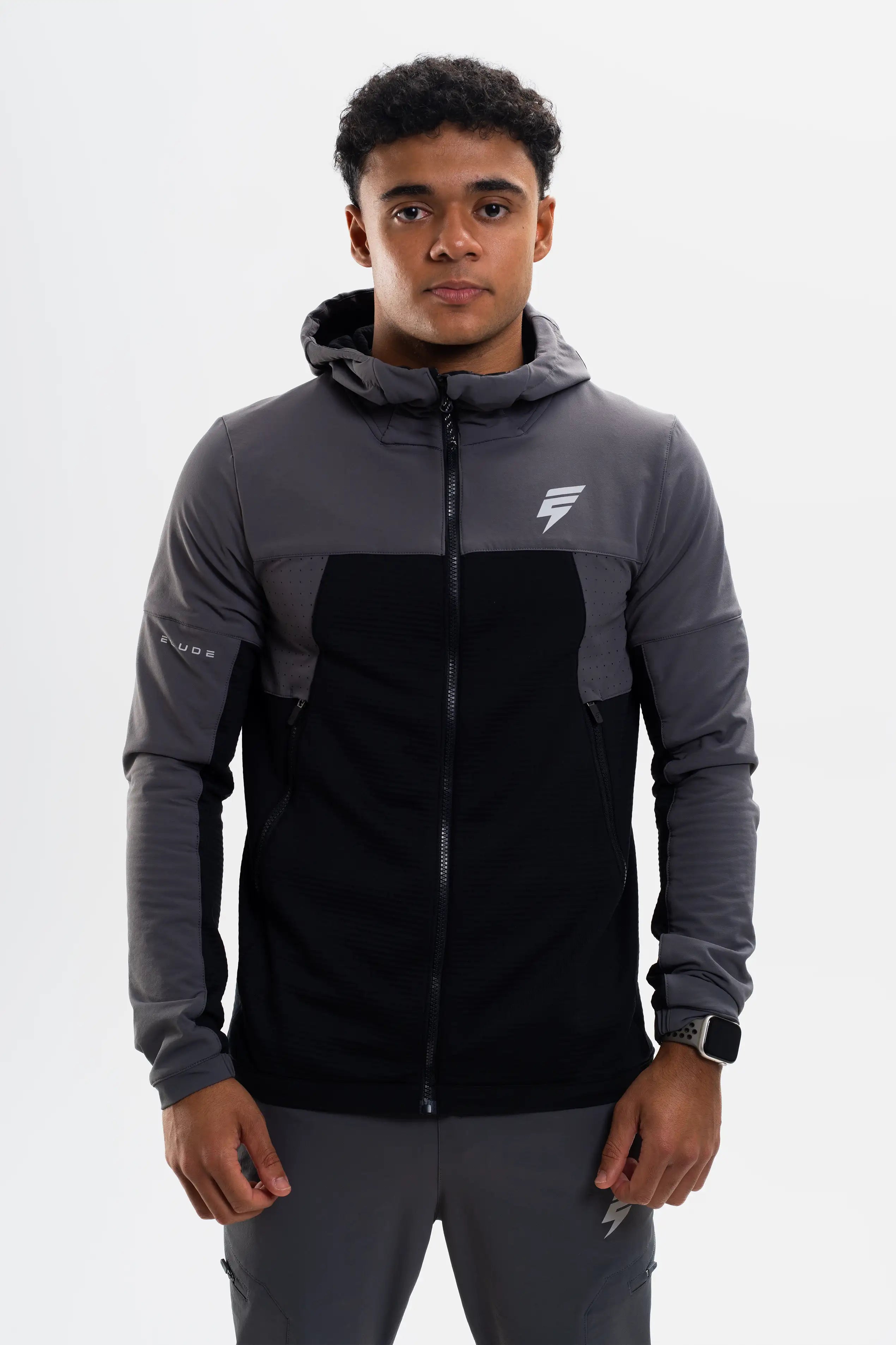 DELTA TRAIL TRACKSUIT - COAL/BLACK