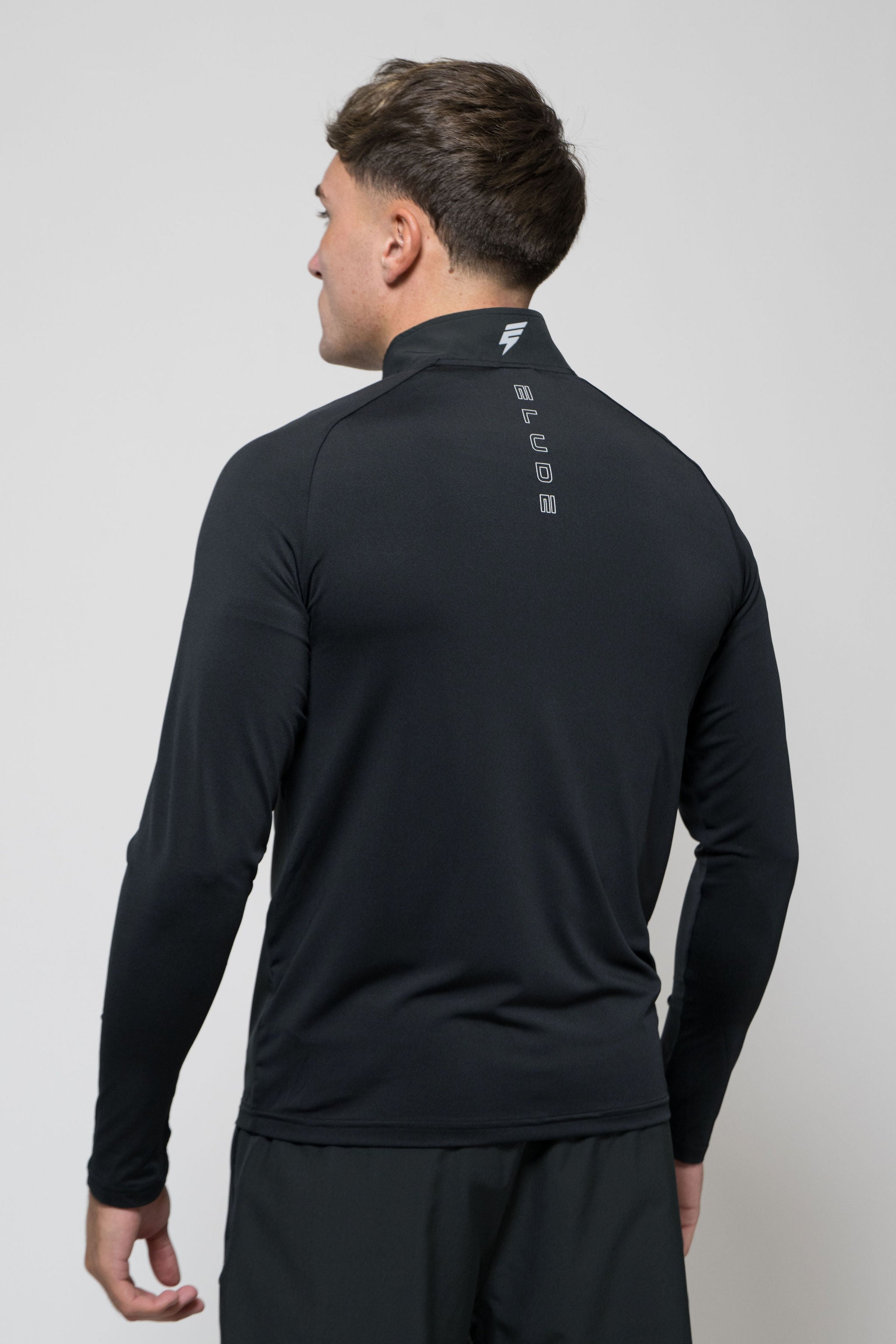 SPRINTER 1/4 ZIP - BLACK