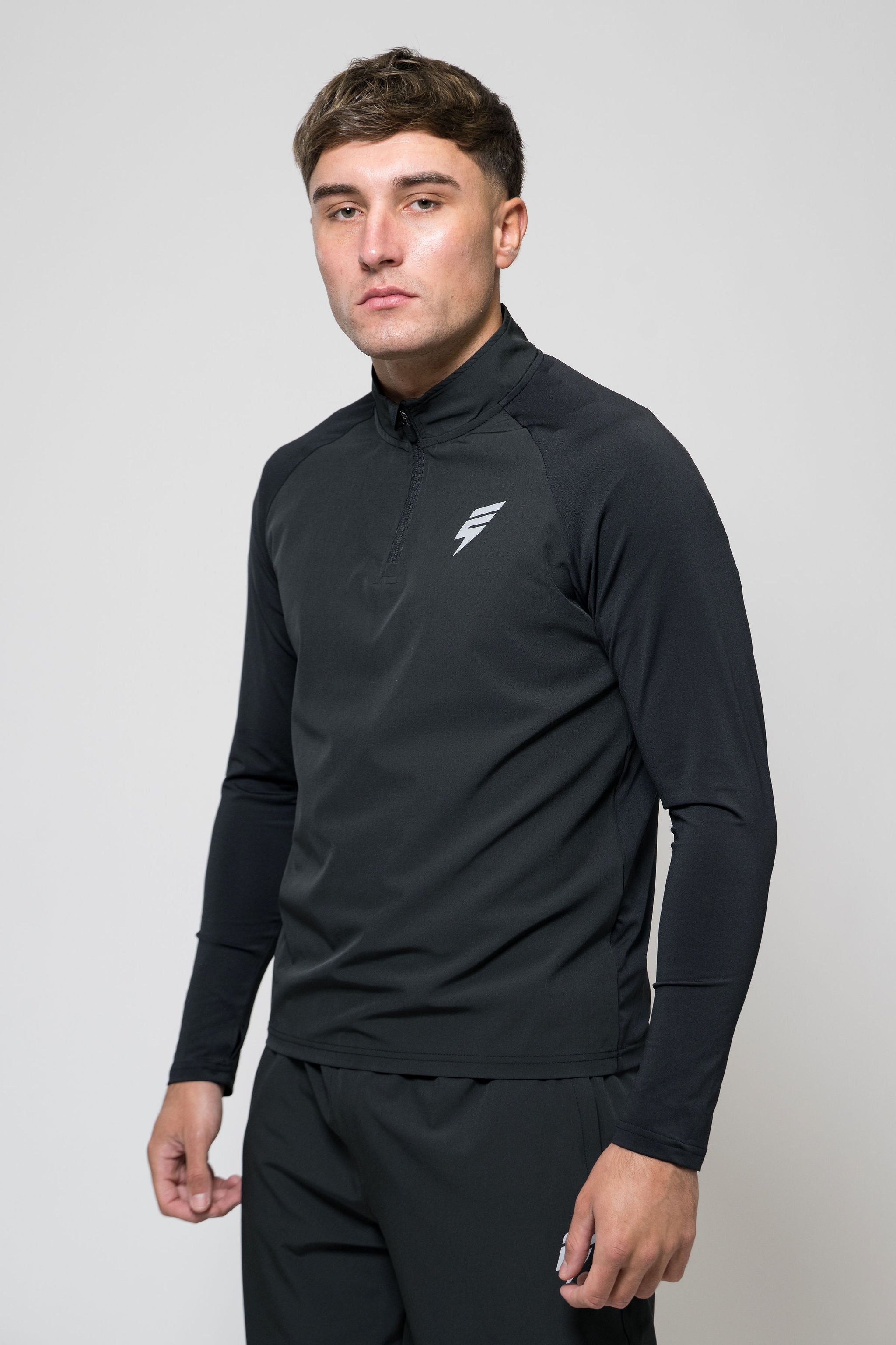 SPRINTER 1/4 ZIP - BLACK