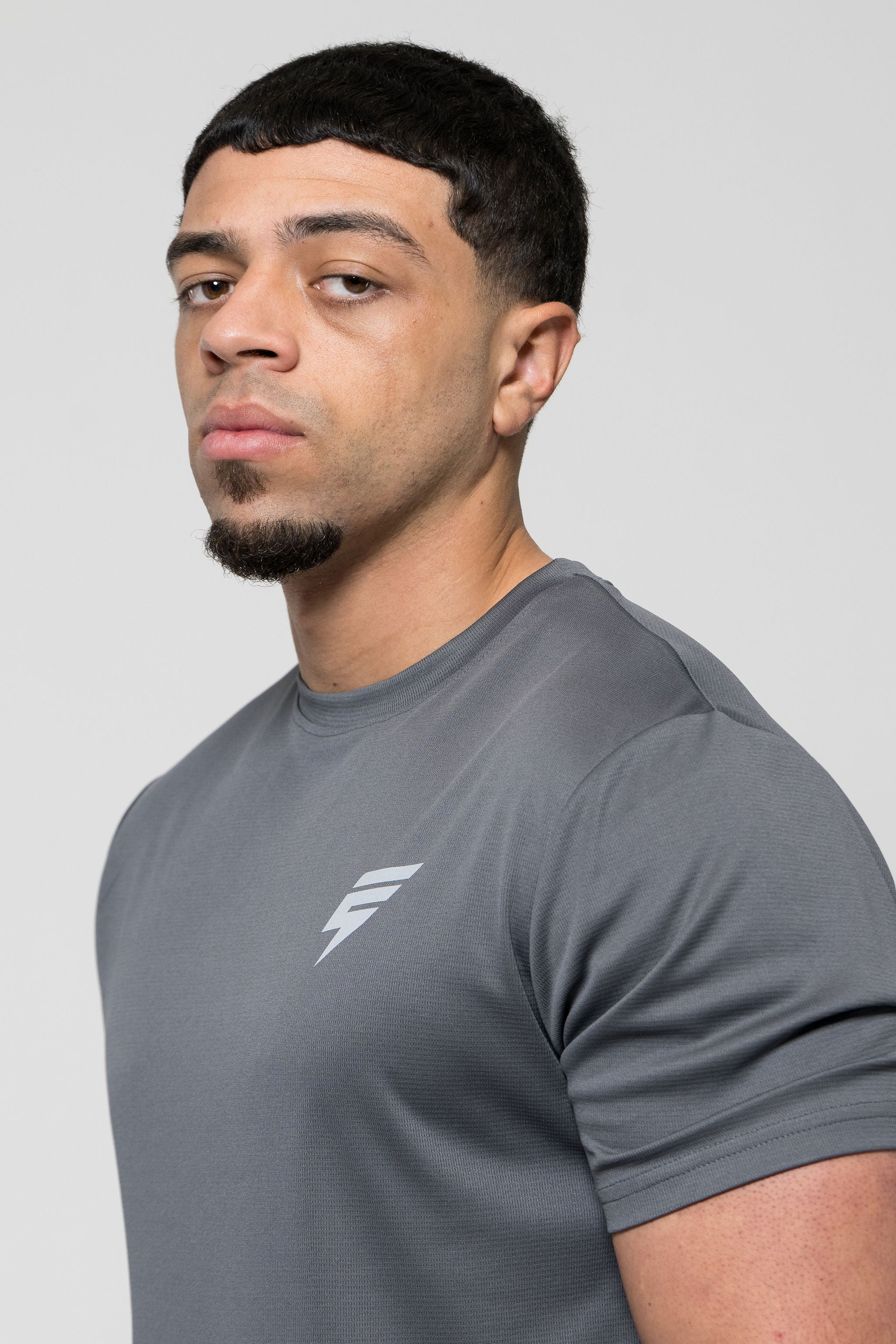 TECH TEE - COAL/GREY