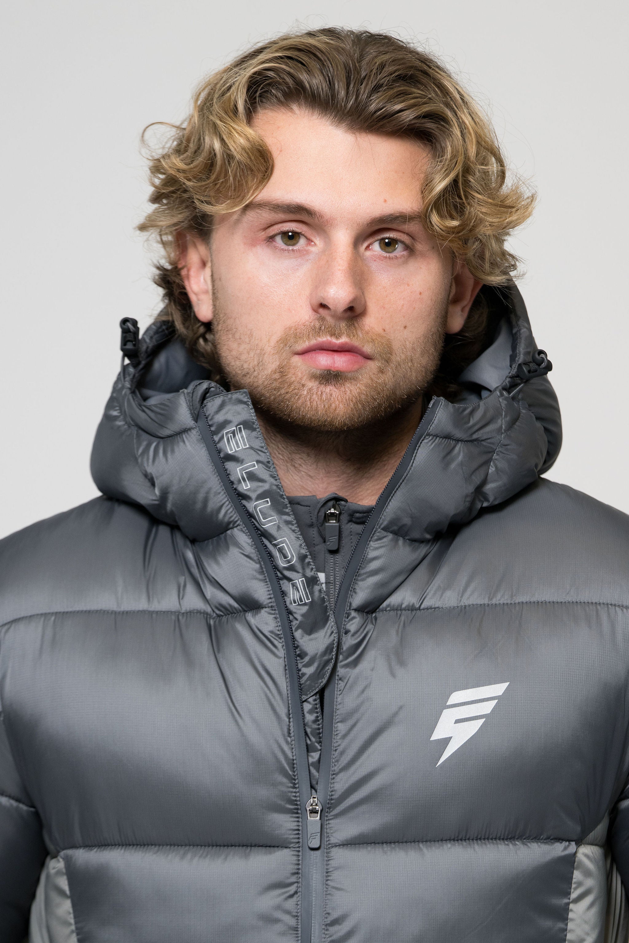 POLAR COAT - COAL/GREY