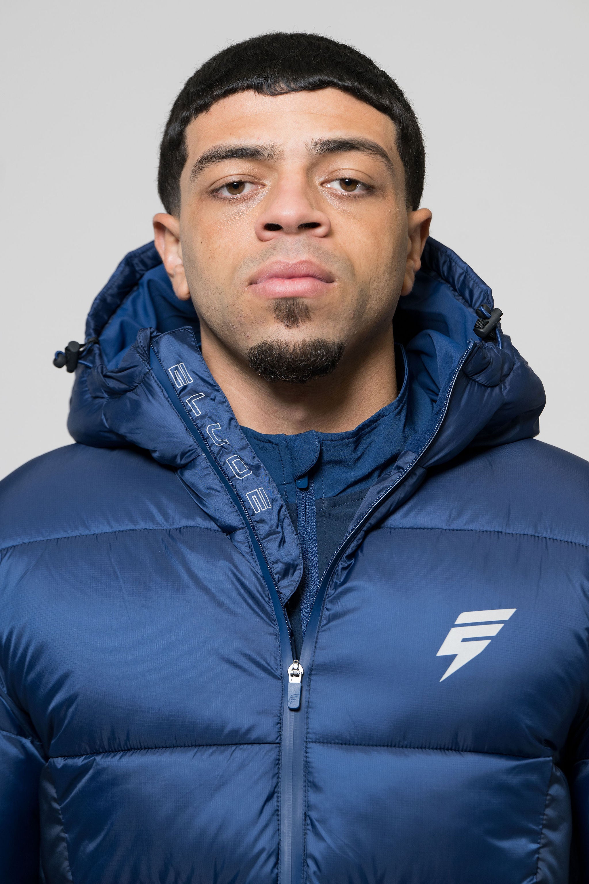 POLAR COAT - NAVY/BLUE