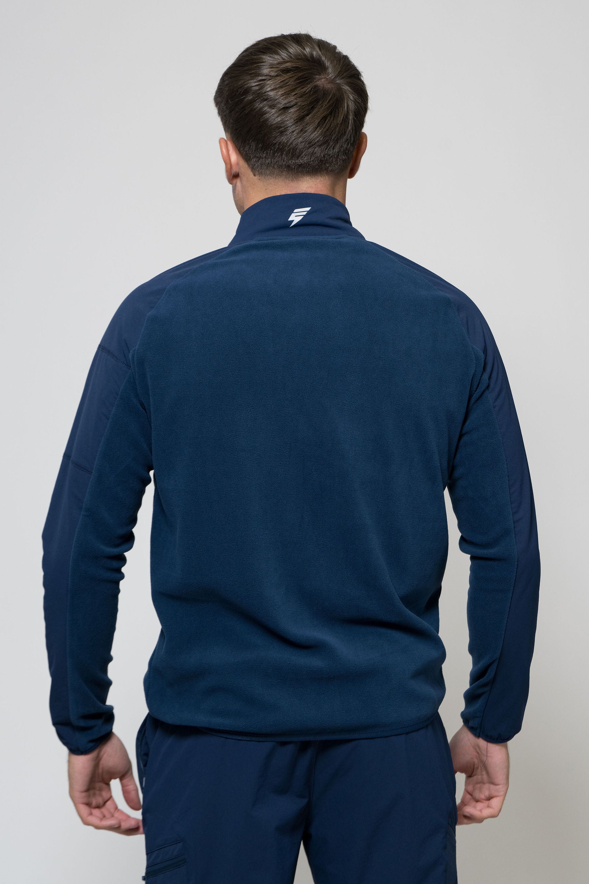 TRAIL FLEECE 1/4 ZIP - NAVY/BLUE