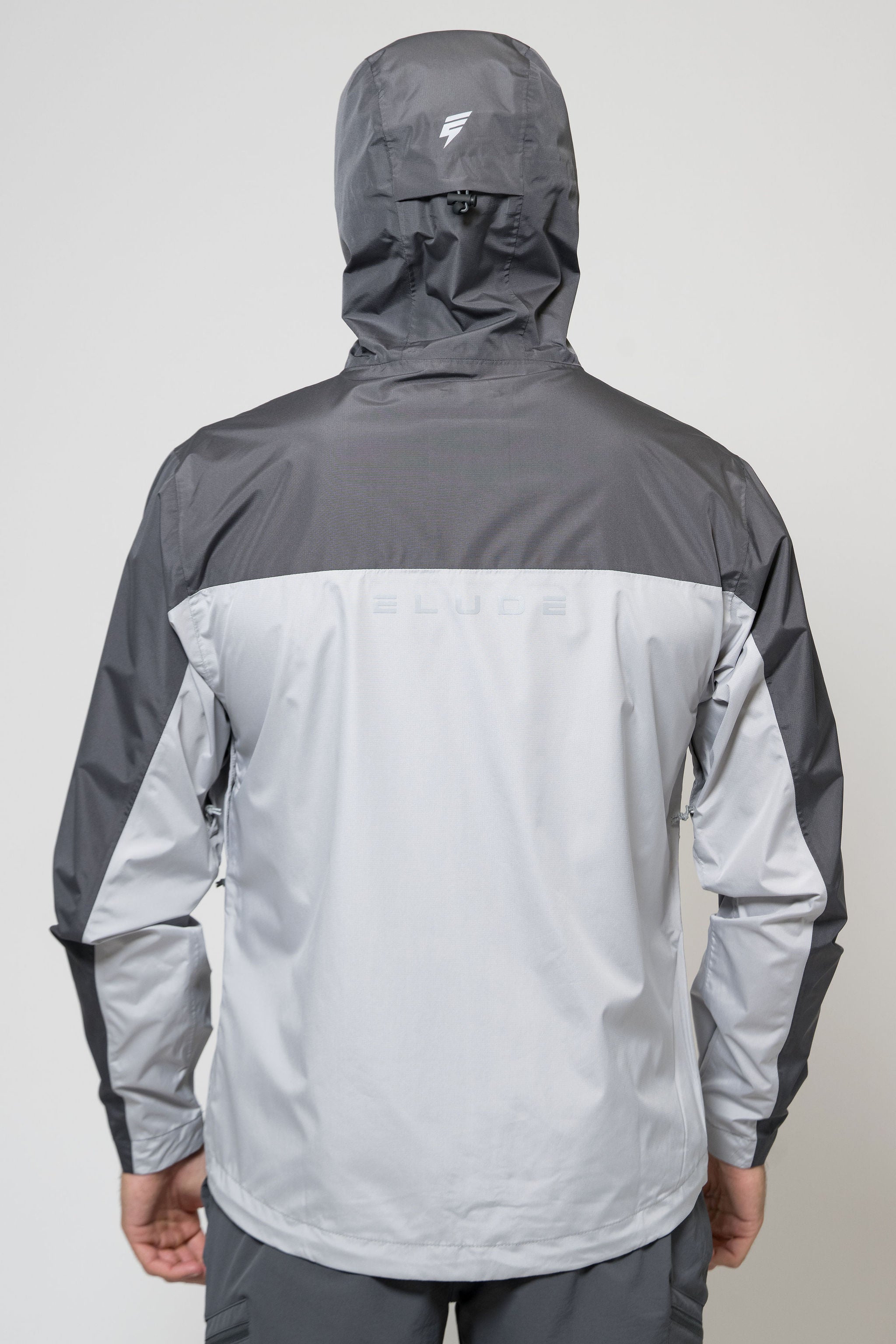 STORM RAINCOAT - LIGHT GREY/COAL