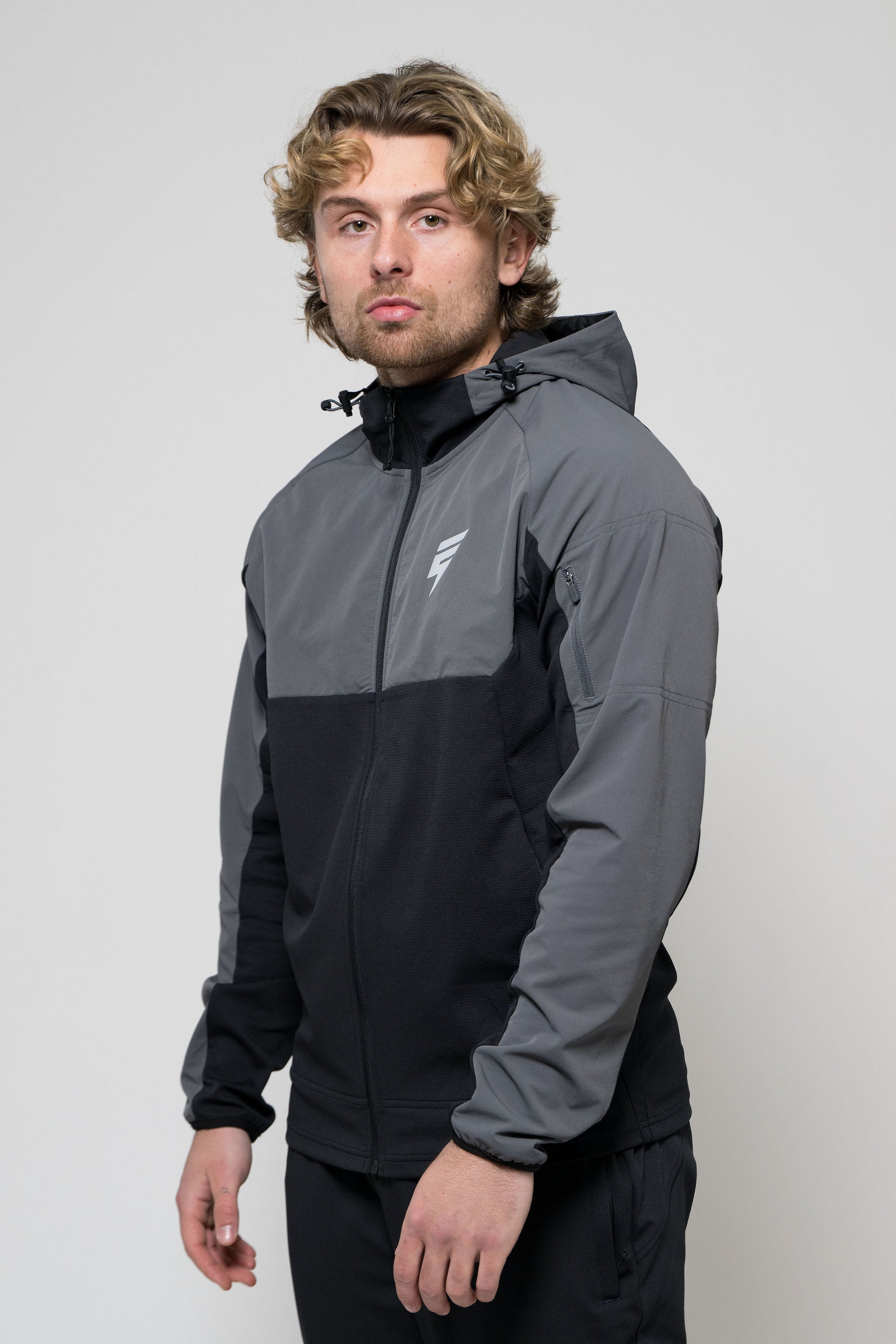 PATCH TRACKSUIT - BLACK/COAL