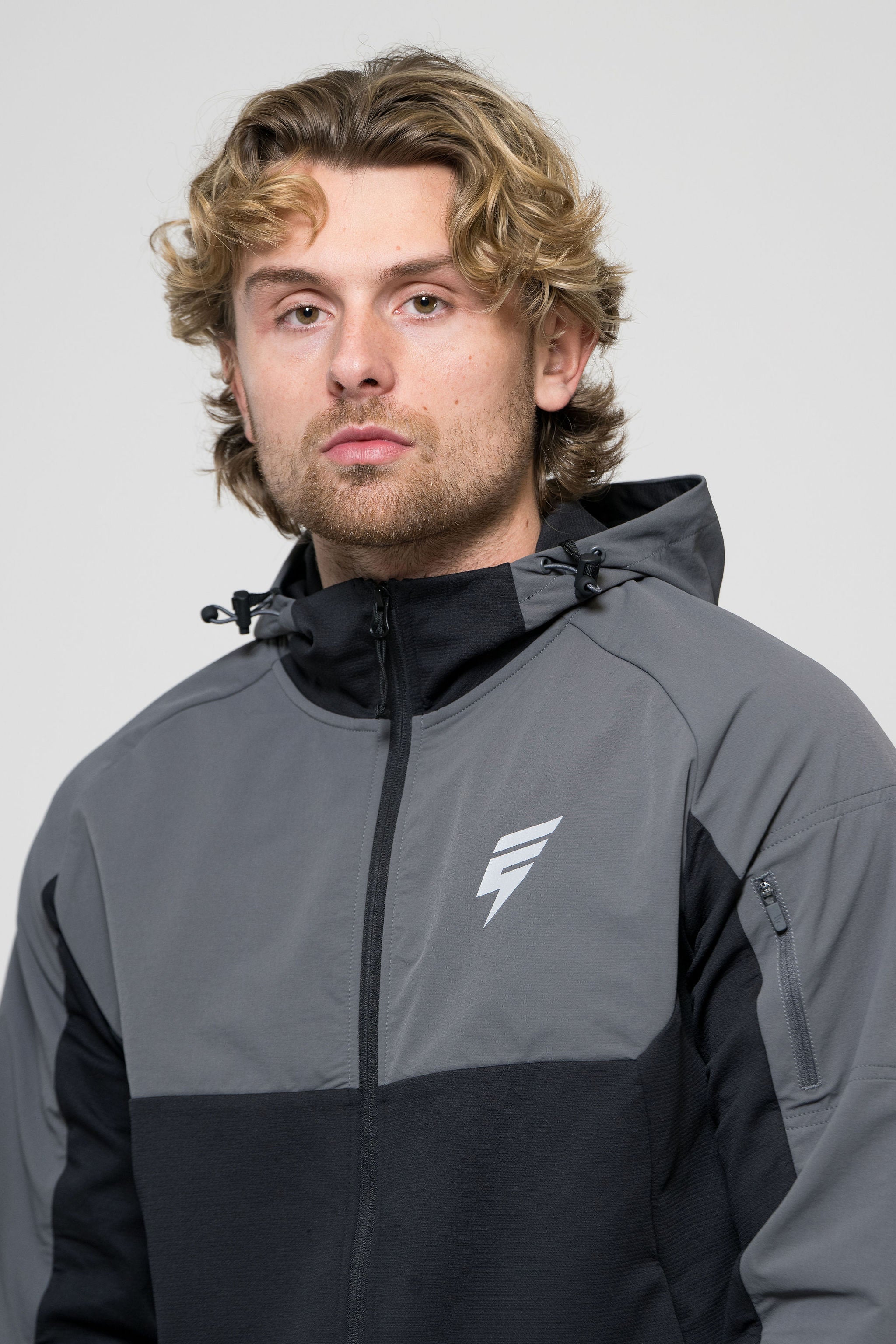 PATCH TRACKSUIT - BLACK/COAL