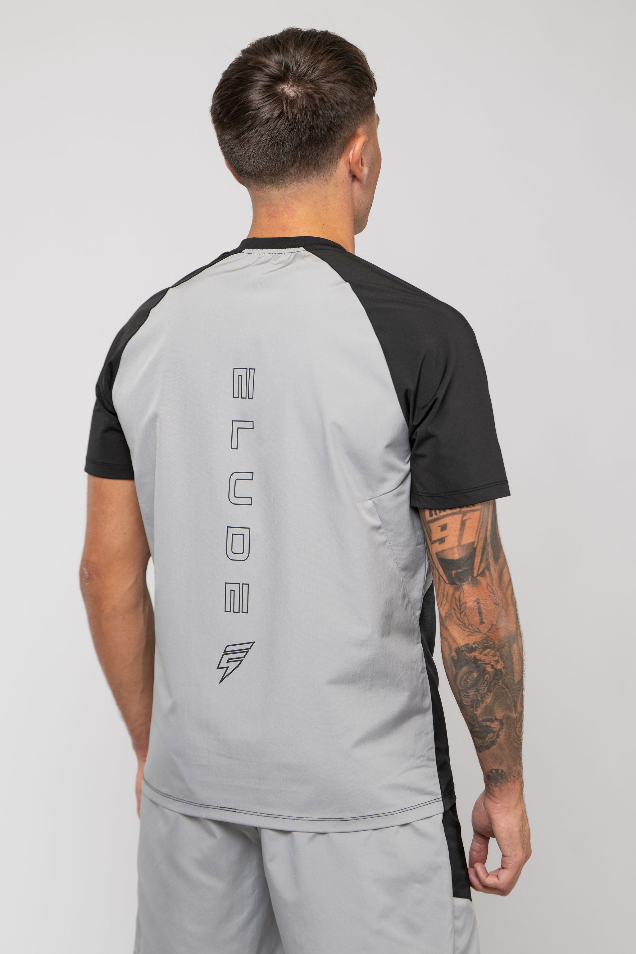 GHOST SHORT SET - BLACK/LIGHT GREY