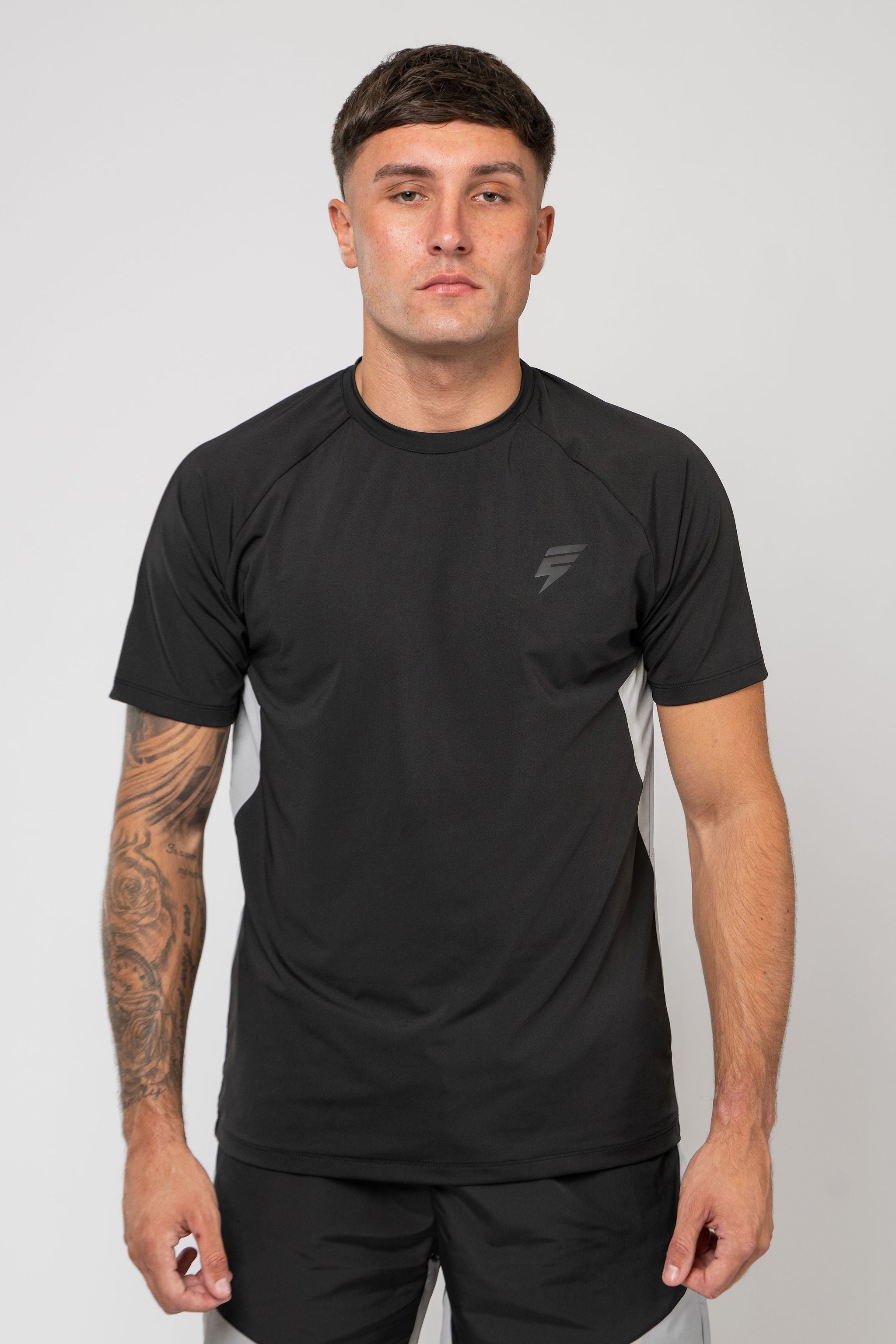 GHOST SHORT SET - BLACK/LIGHT GREY