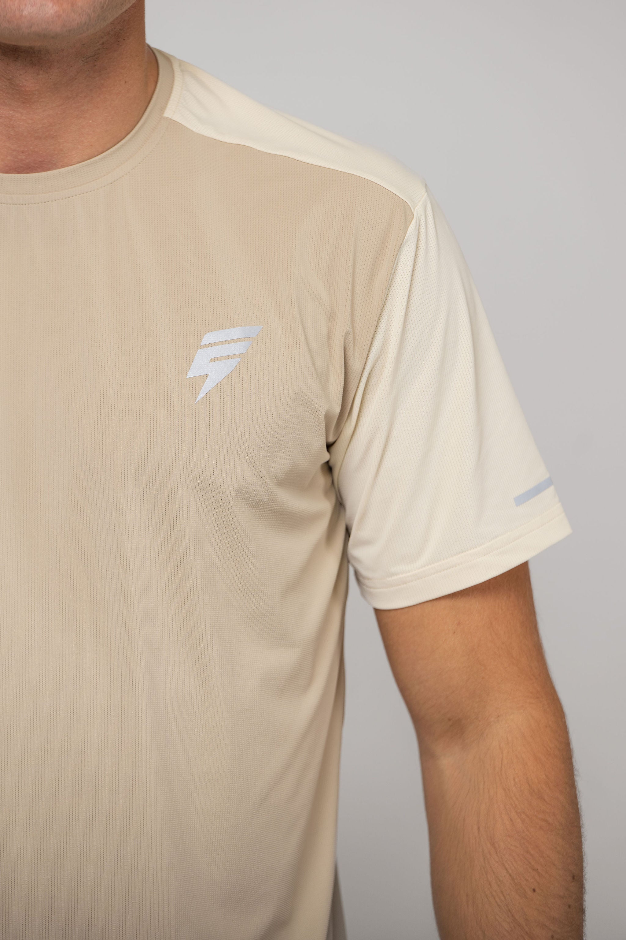 TRACK TEE - BEIGE