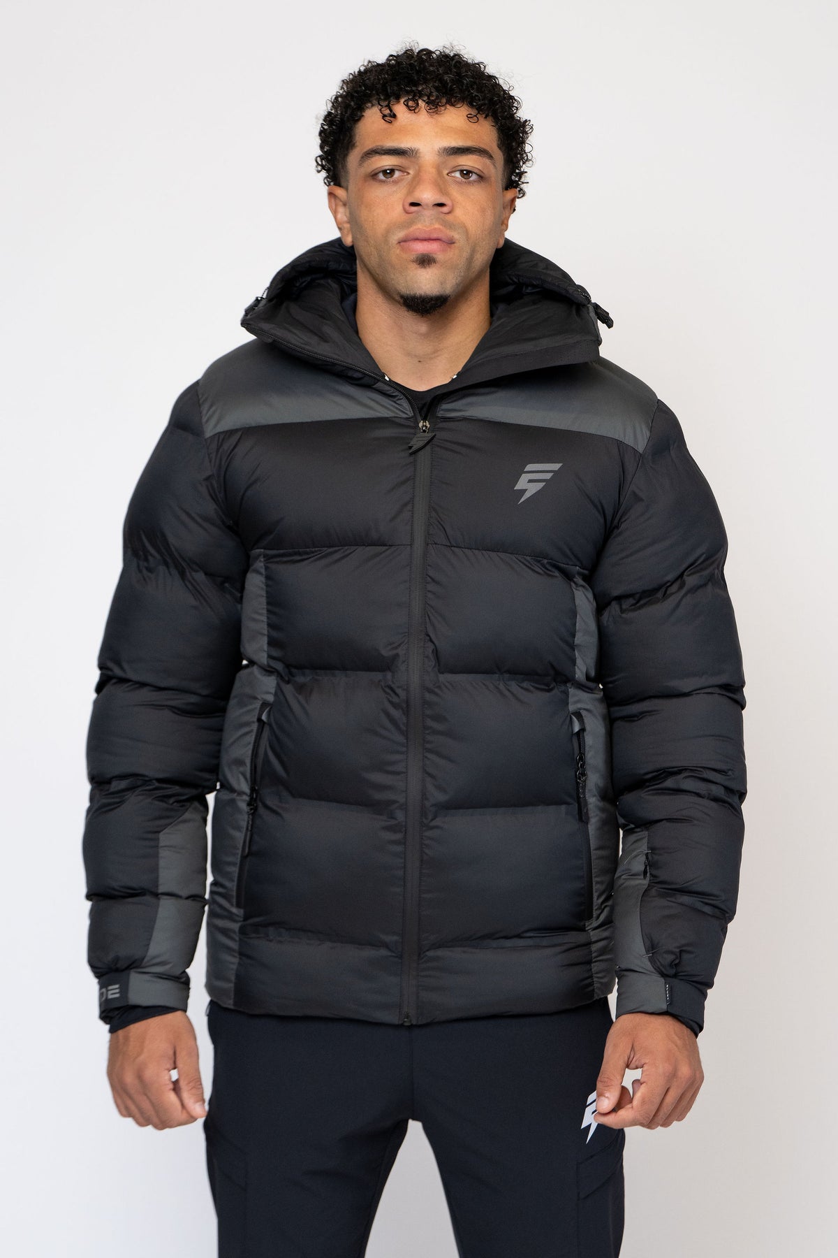 ARCTIC COAT - BLACK/DARK GREY