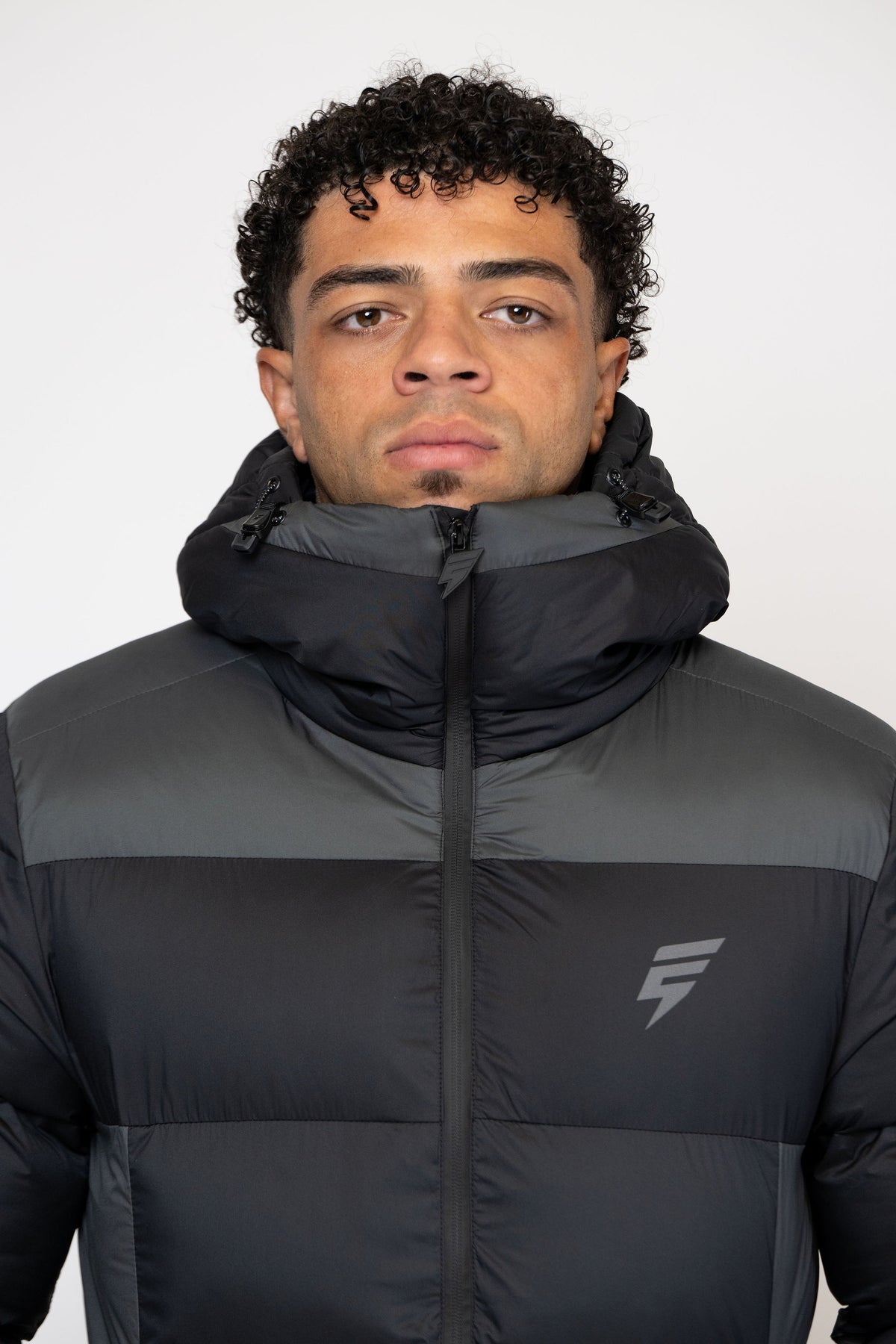 ARCTIC COAT - BLACK/DARK GREY