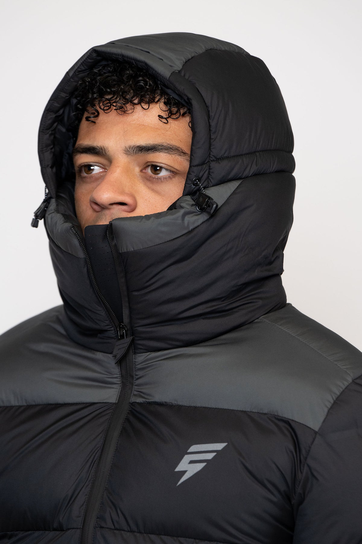 ARCTIC COAT - BLACK/DARK GREY
