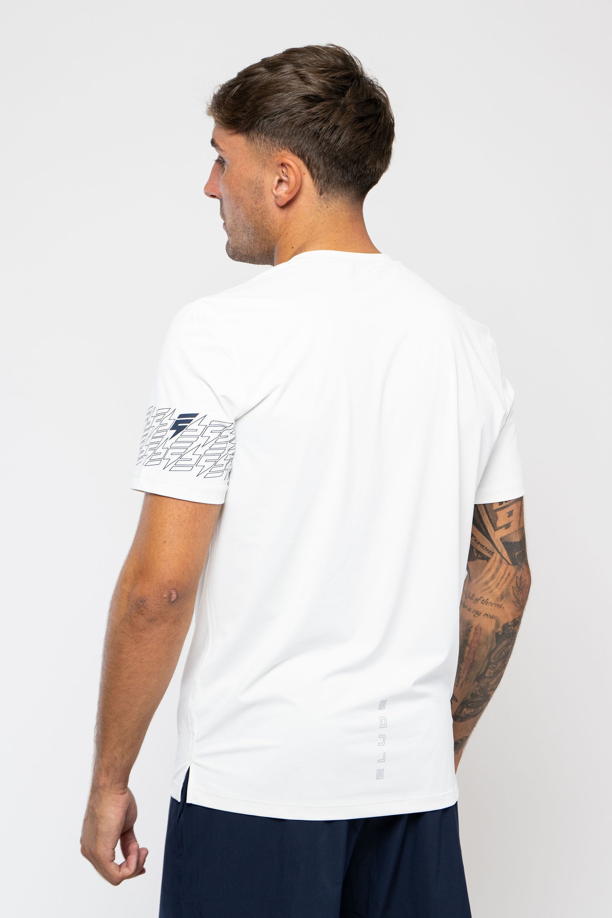 ICON TEE - WHITE/NAVY