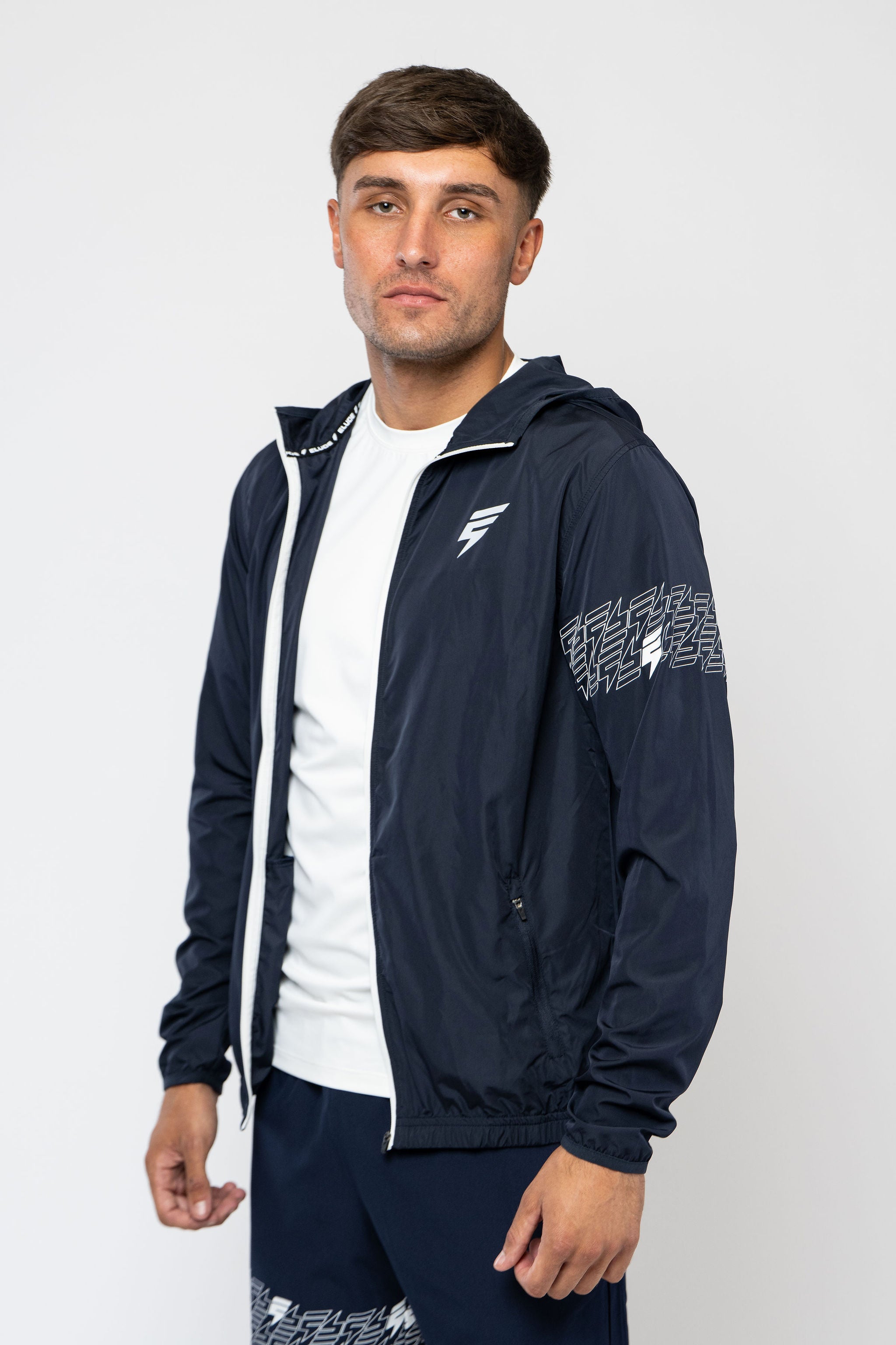 ICON JACKET - NAVY/WHITE