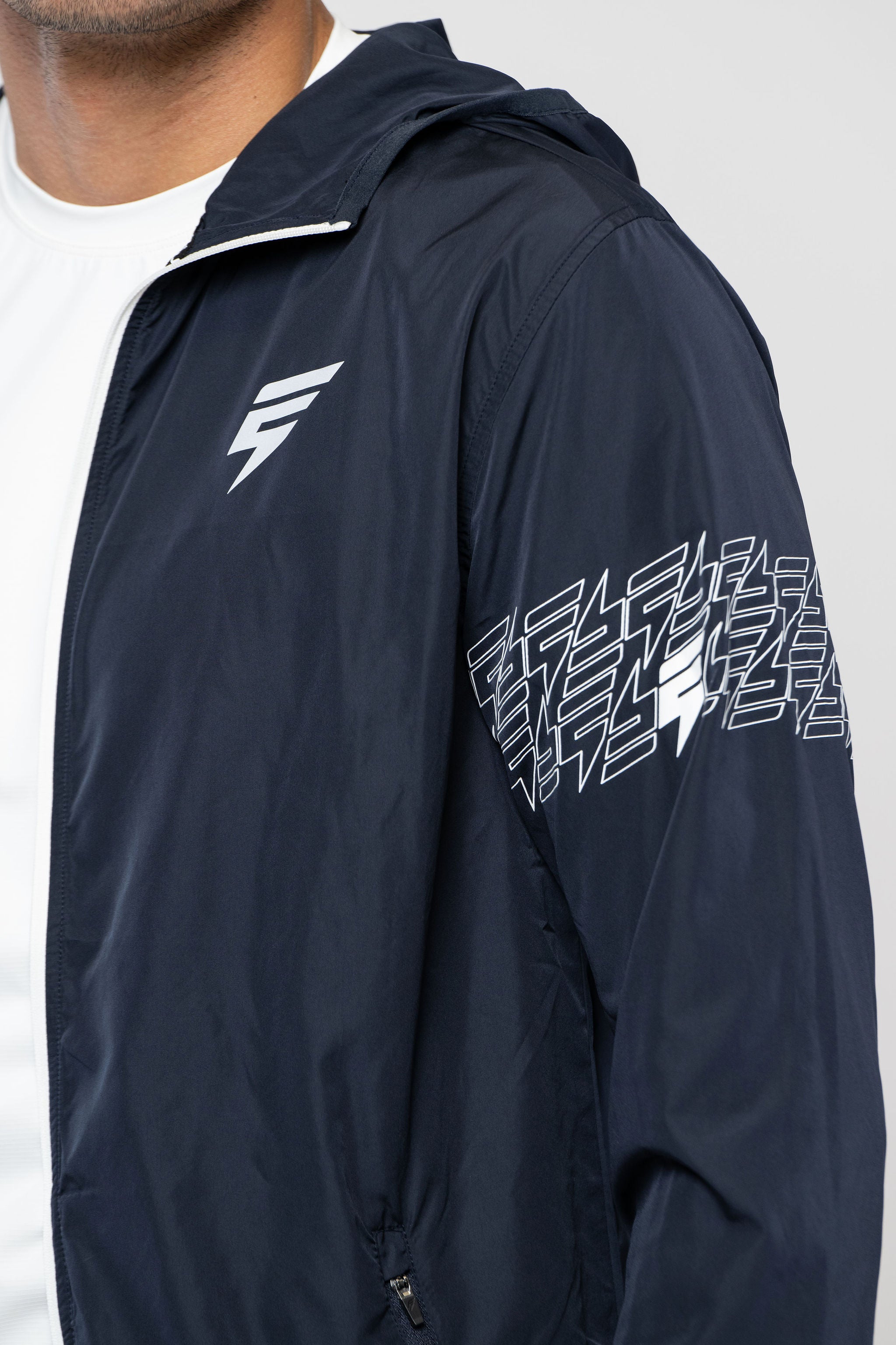 ICON JACKET - NAVY/WHITE