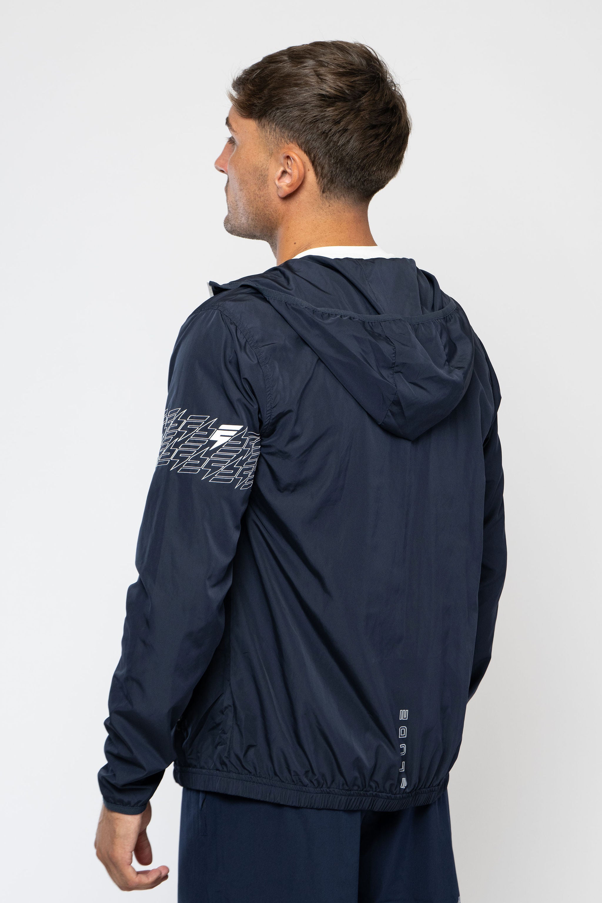 ICON JACKET - NAVY/WHITE