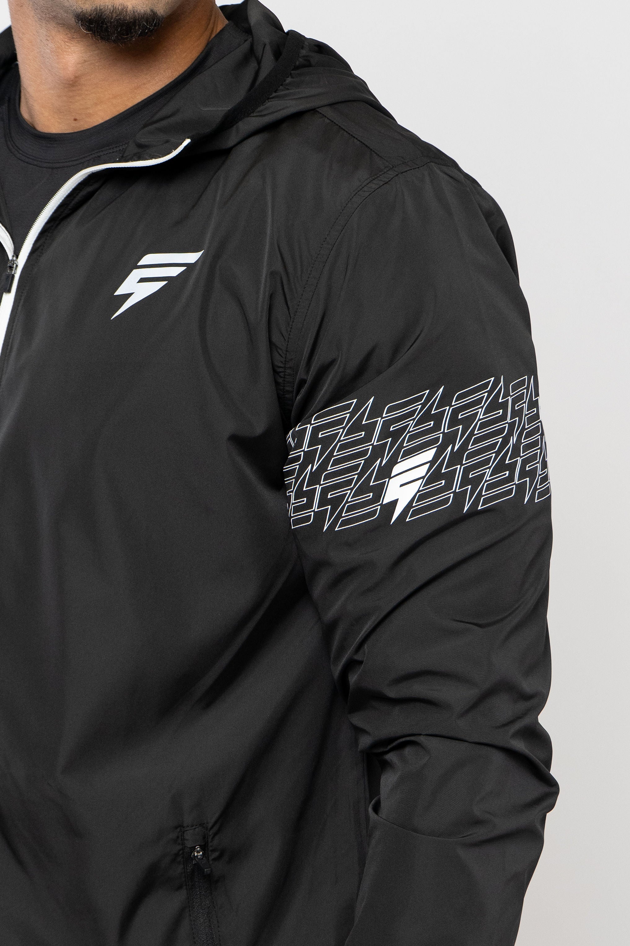 ICON JACKET - BLACK/WHITE