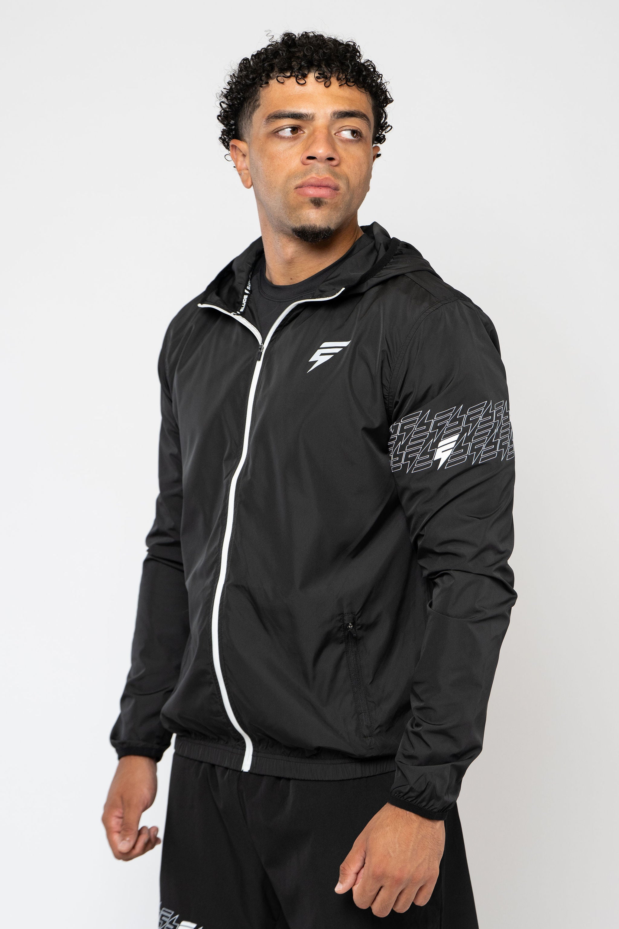 ICON JACKET - BLACK/WHITE
