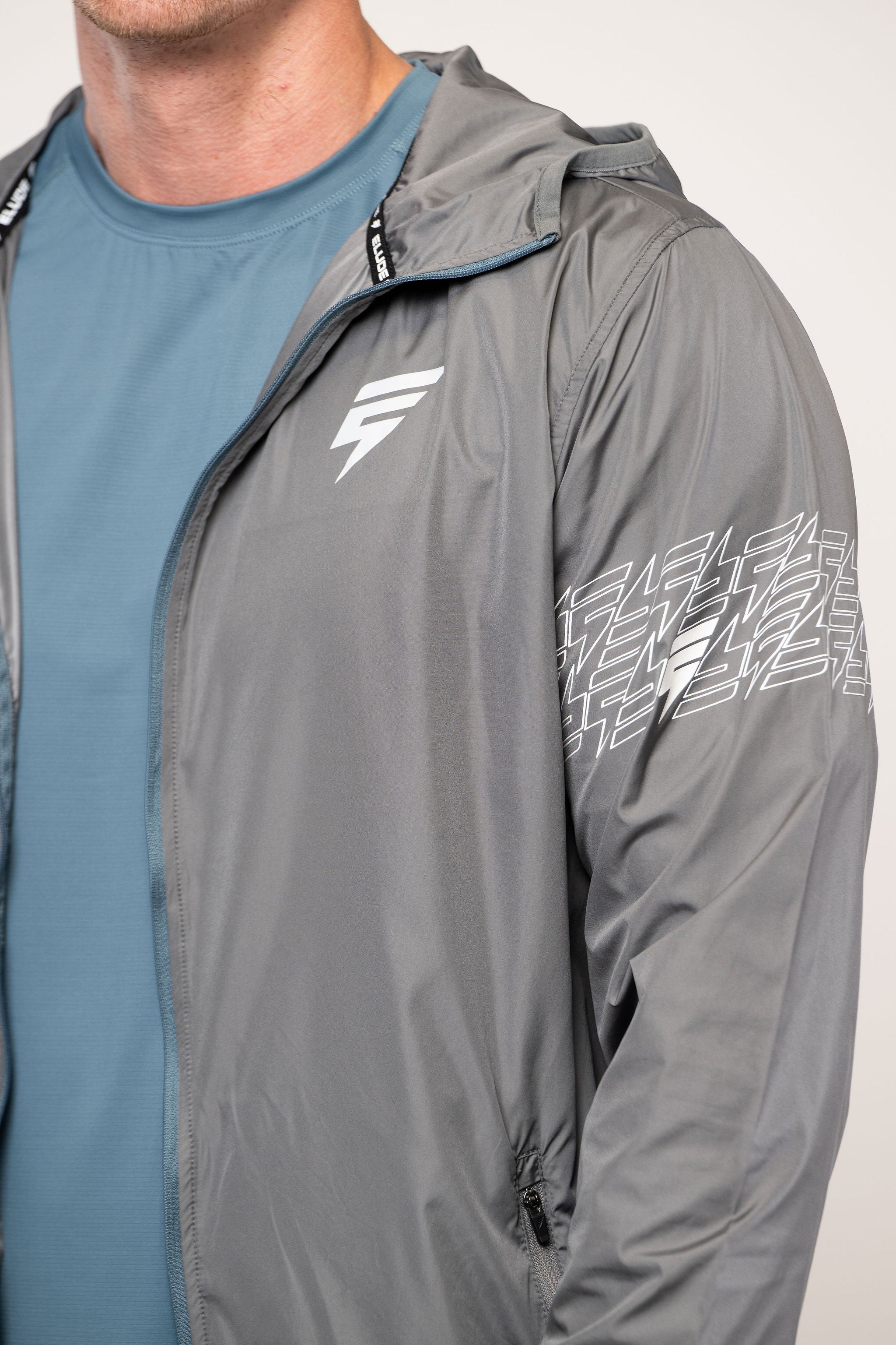 ICON JACKET - GREY/WHITE