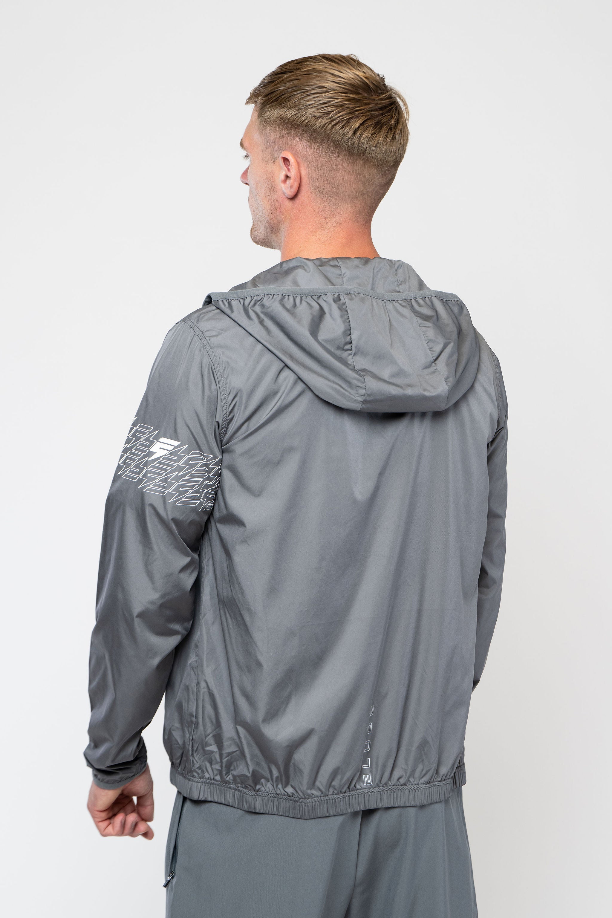 ICON JACKET - GREY/WHITE