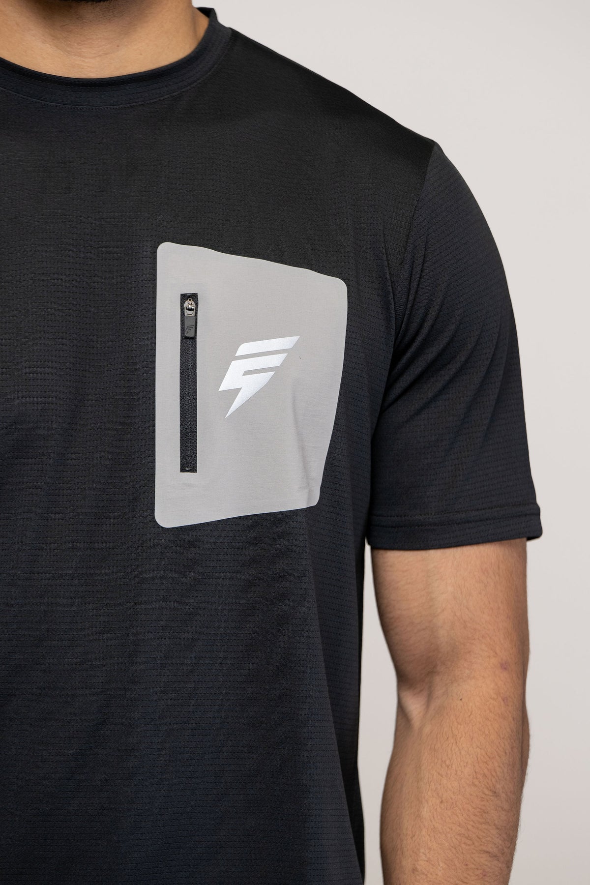 GALAXY TEE - BLACK/LIGHT GREY