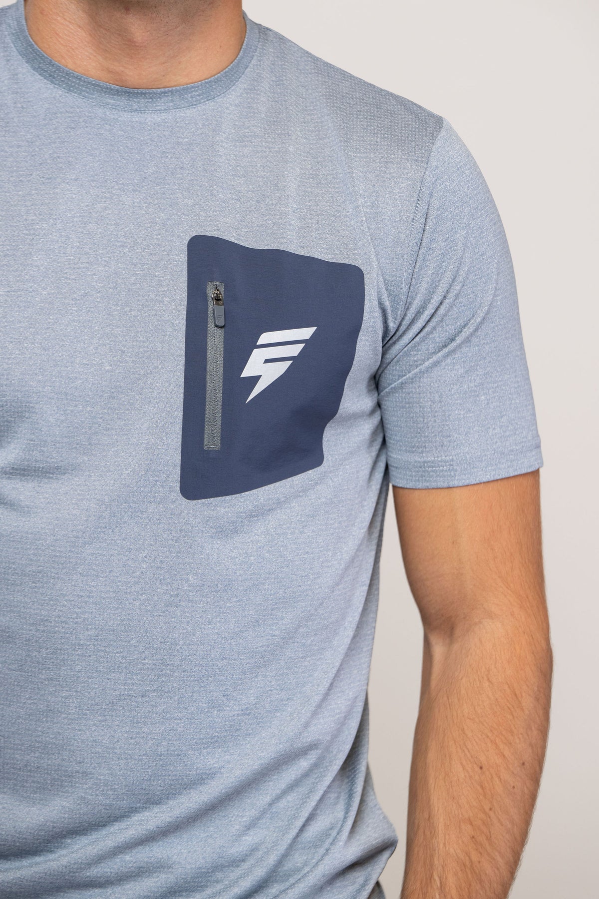 GALAXY TEE - STEEL BLUE/MIDNIGHT BLUE